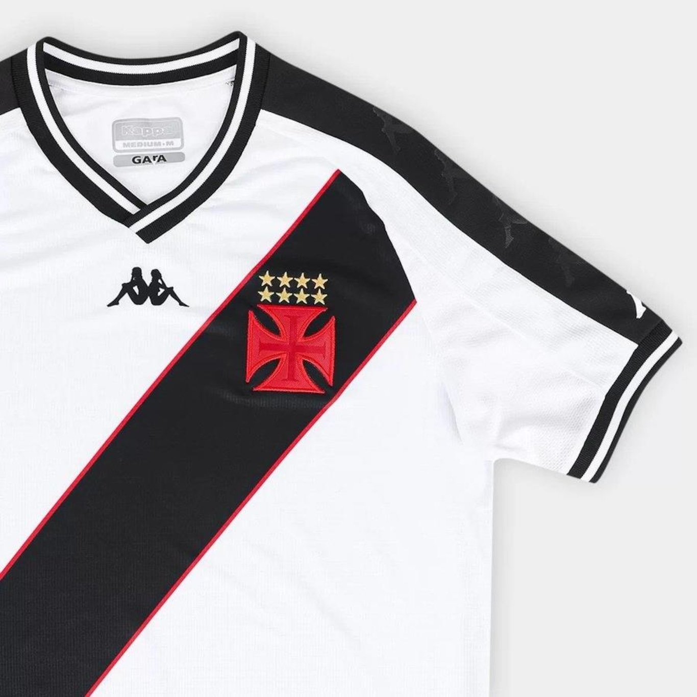 Camisa do Vasco da Gama II 24 Kappa Masculina Torcedor - Foto 4