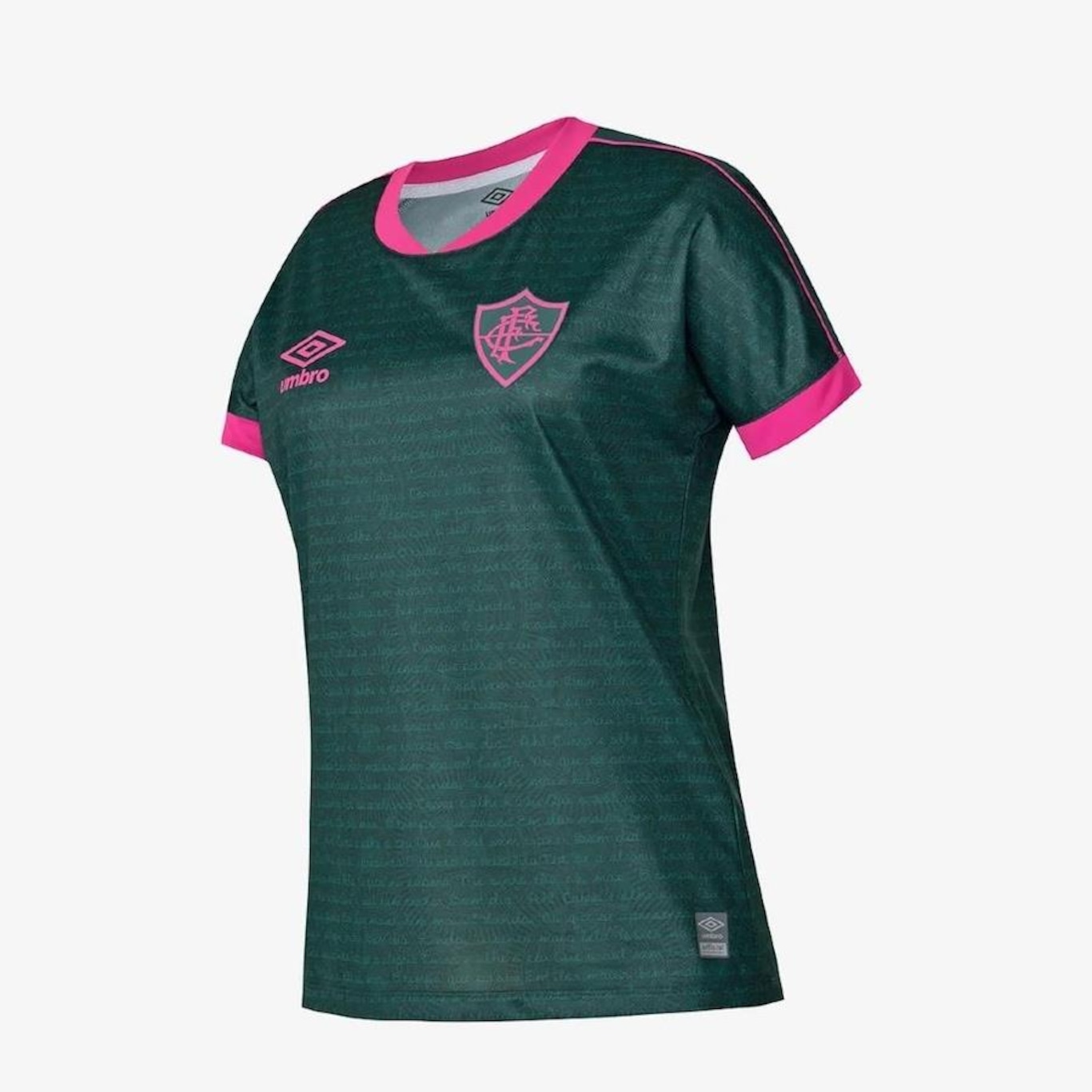 Camisa Baby Look 3 do Fluminense 2023 Umbro - Feminina - Foto 2