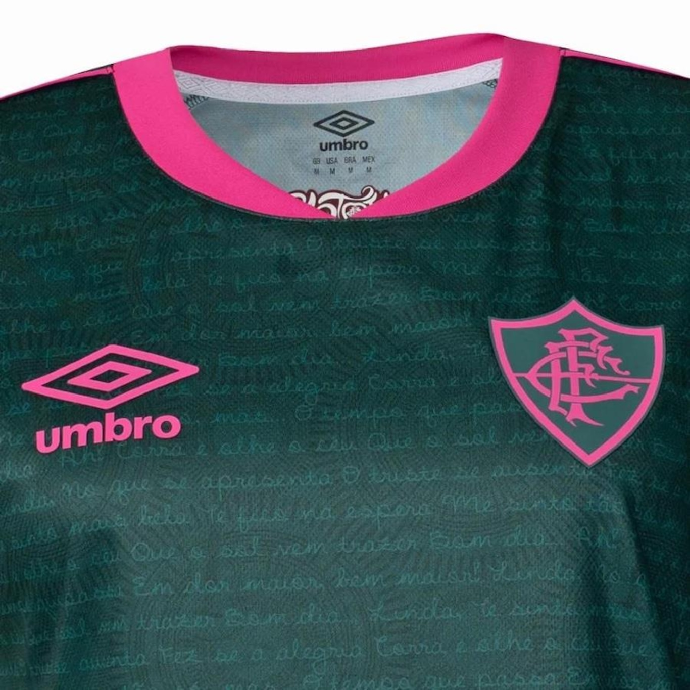 Camisa Baby Look 3 do Fluminense 2023 Umbro - Feminina - Foto 3