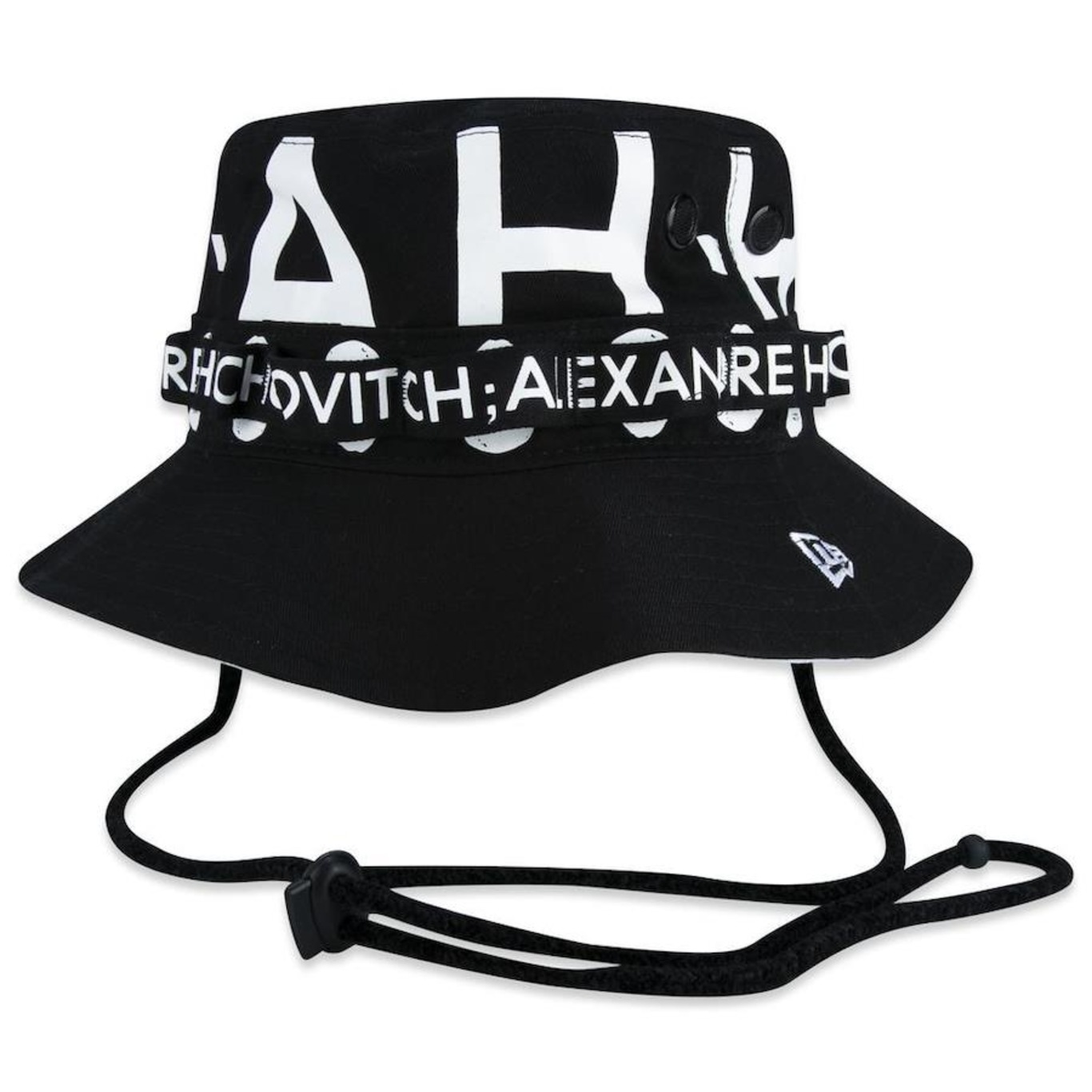 Chapeu New Era Bucket Collab Alexandre Herchcovitch Ah - Masculino - Foto 1