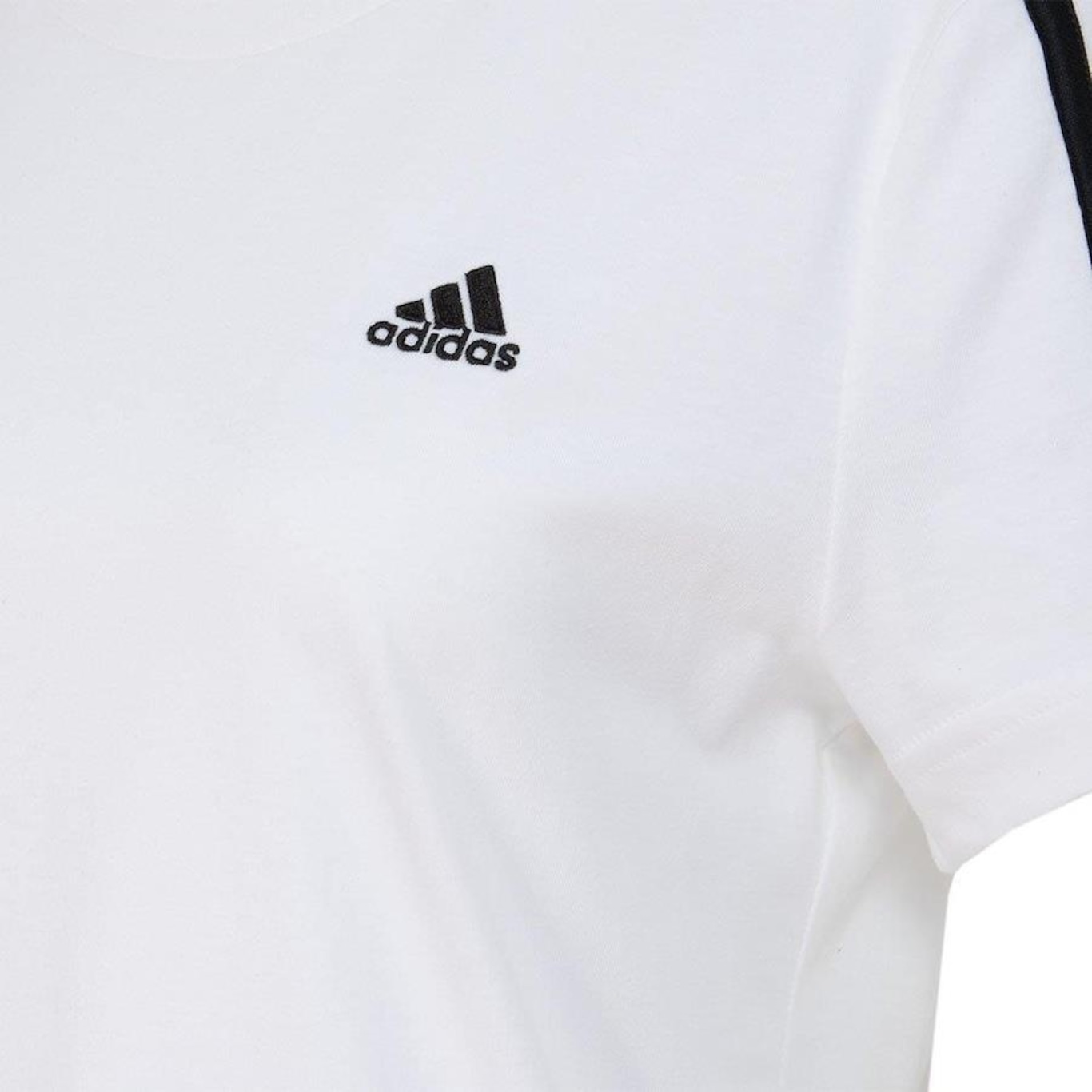 Camiseta adidas 3 Stripes - Feminina - Foto 4