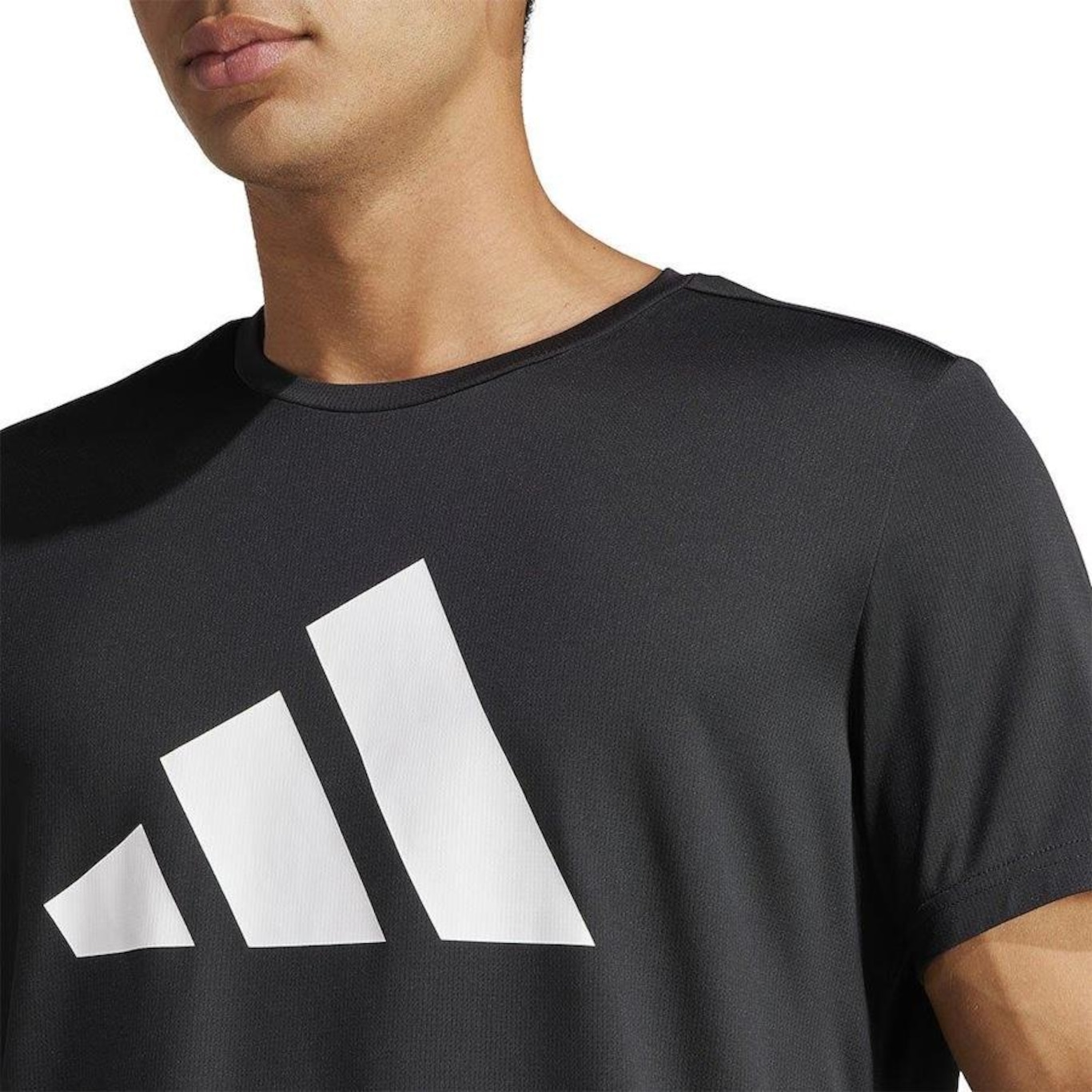 Camiseta adidas Run It - Masculina - Foto 4