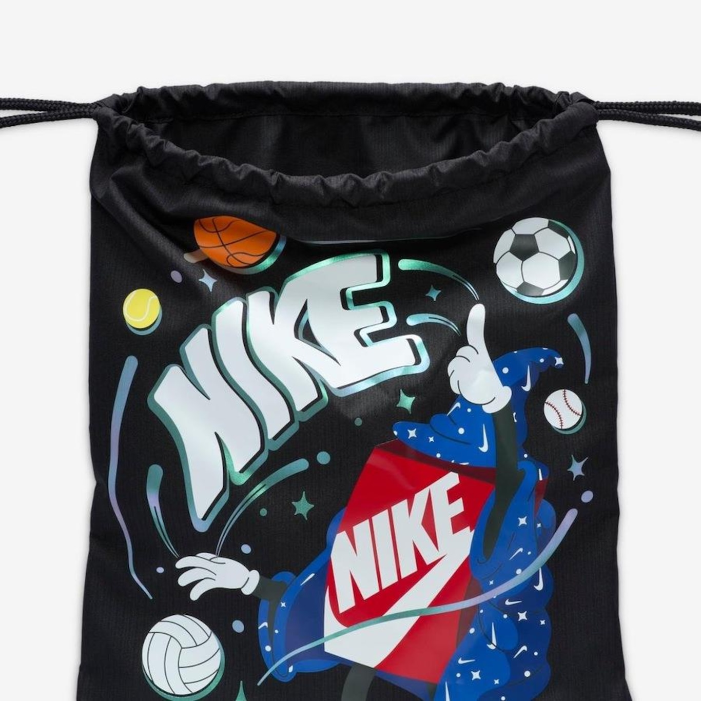 Sacola Nike Drawstring - Infantil - Foto 4