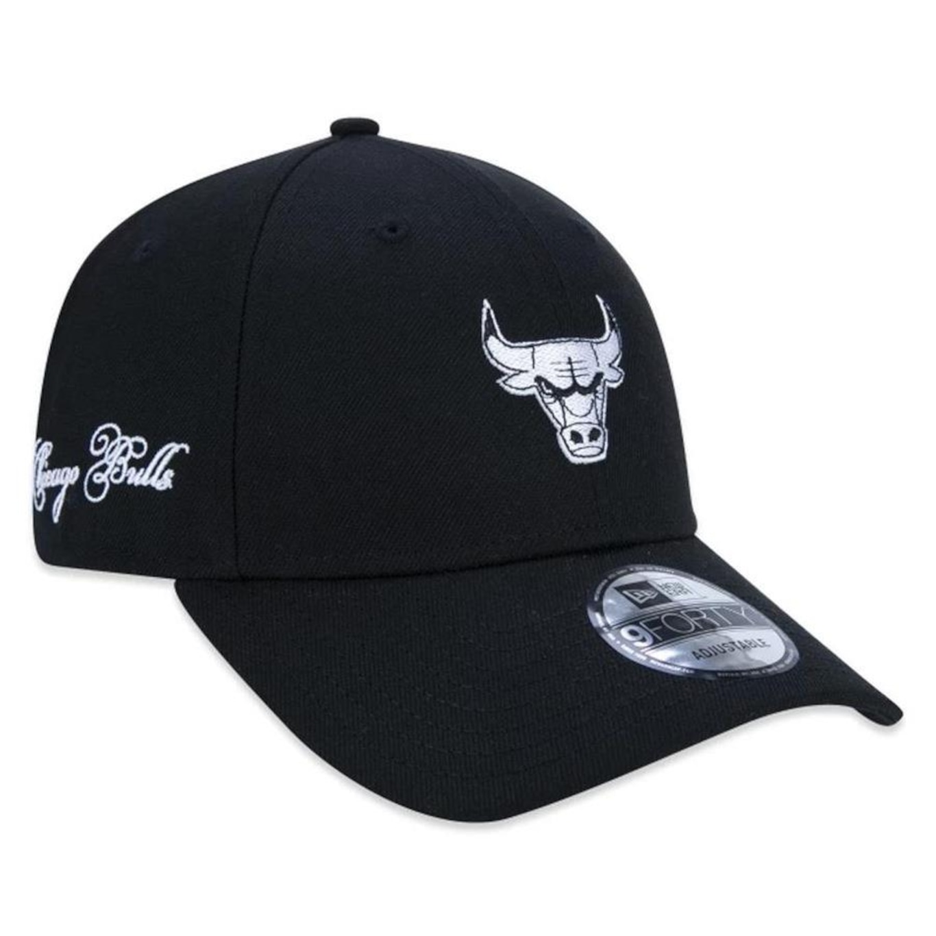 Boné Aba Curva New Era 940 Chicago Bulls All Classic - Snapback - Adulto - Foto 4