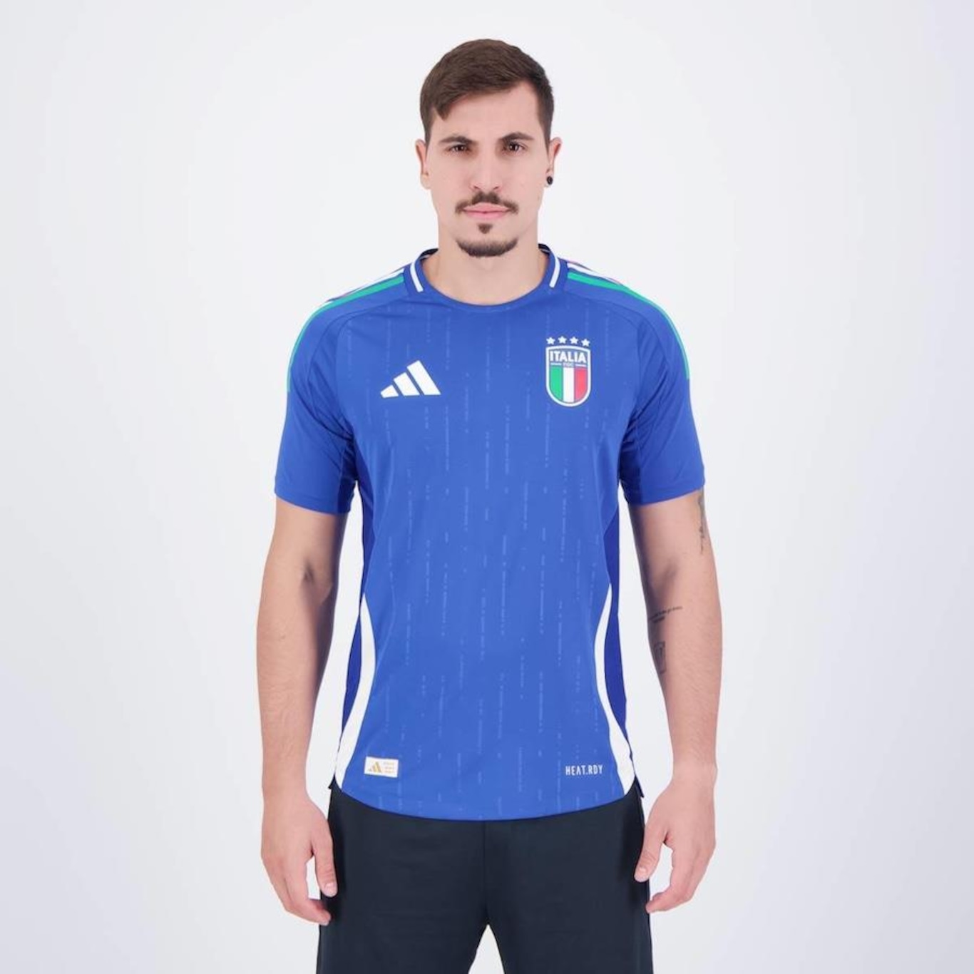 Camisa adidas Itália Home 2024 Jogador - Masculina - Foto 1