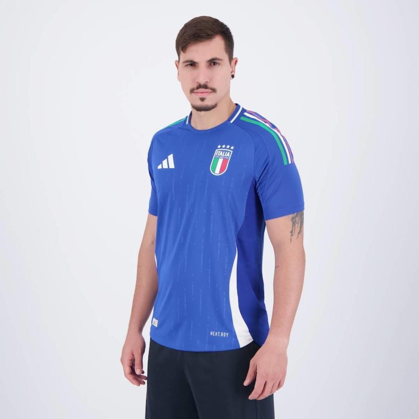 Camisa adidas Itália Home 2024 Jogador - Masculina - Foto 3