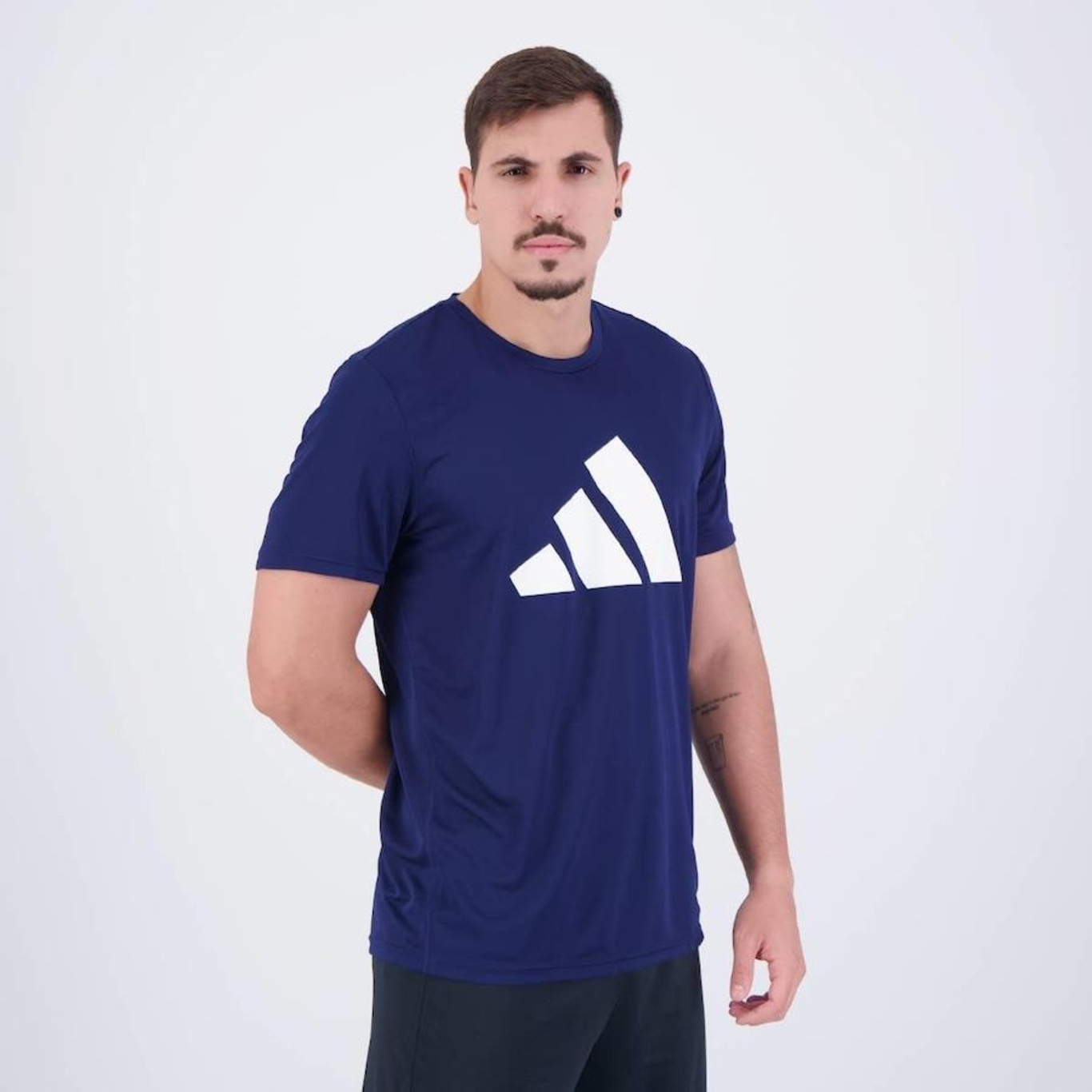 Camiseta adidas Run It II - Masculina - Foto 2