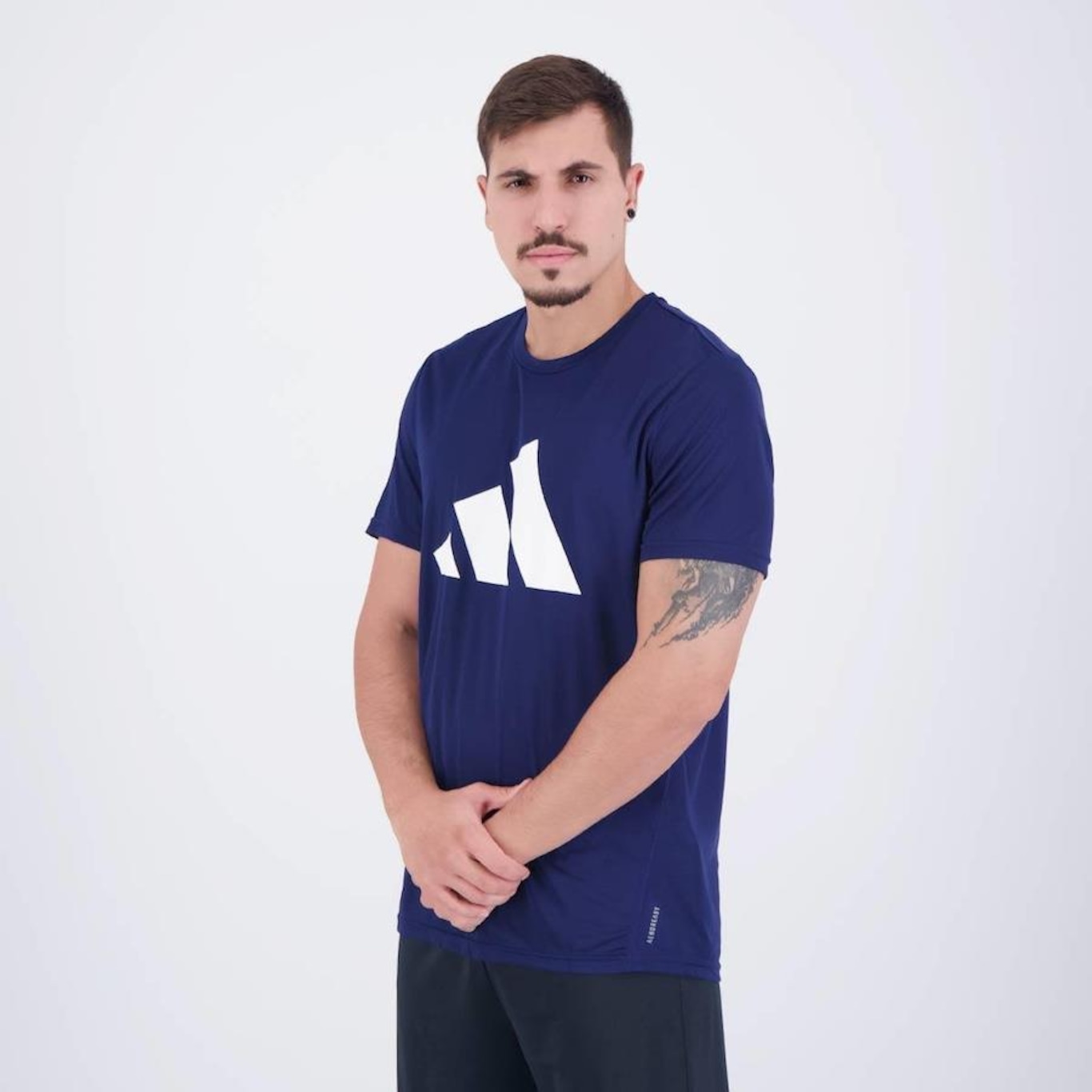 Camiseta adidas Run It II - Masculina - Foto 3