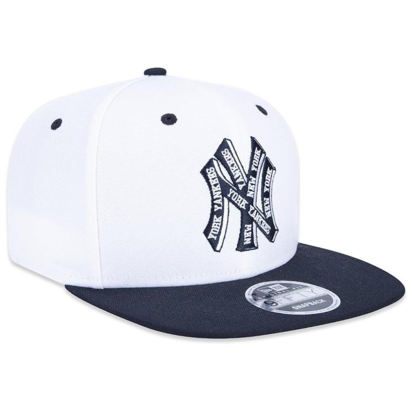 Boné Aba Reta New Era 950 New York Yankees Core - Snapback - Adulto - Foto 4