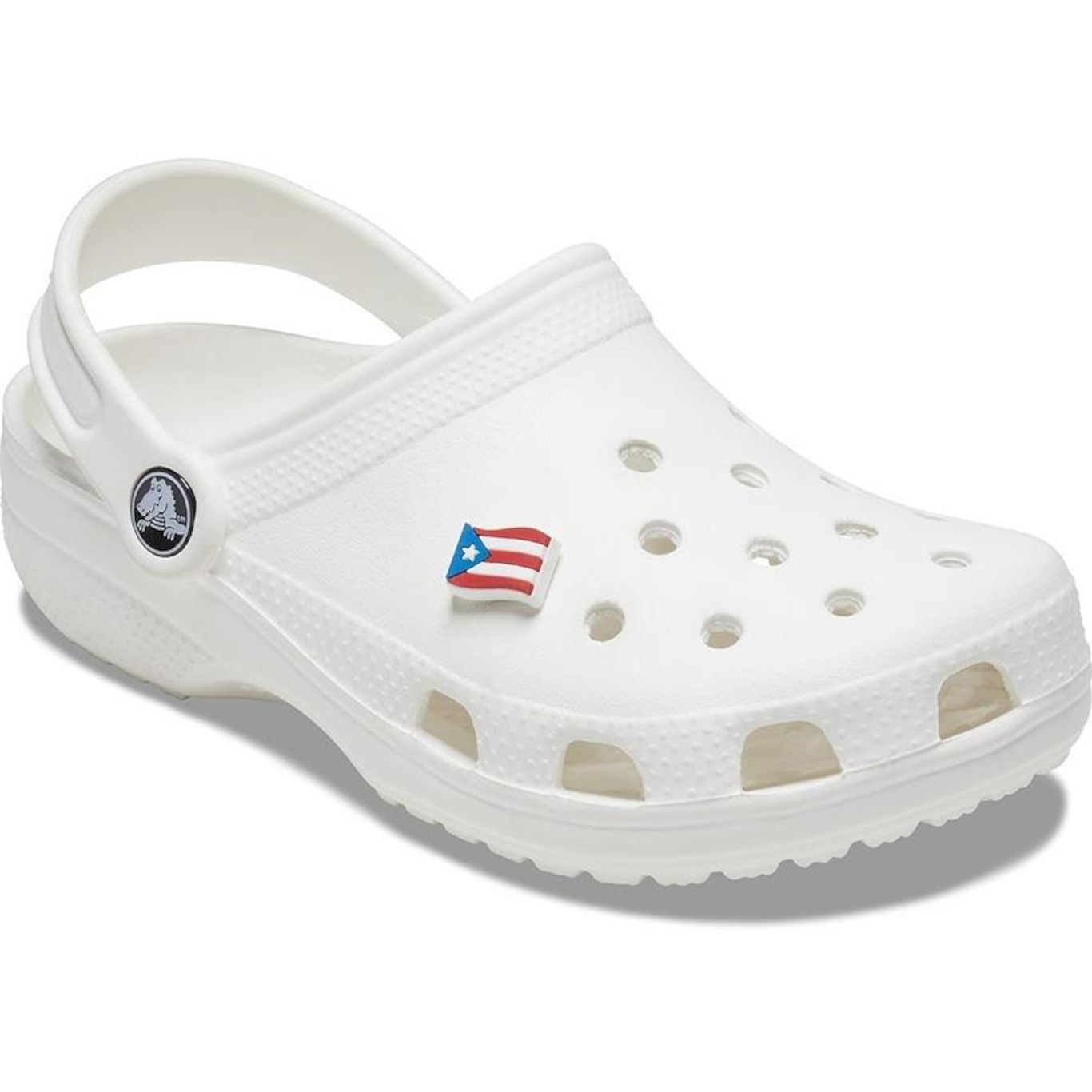 Jibbitz? Crocs Bandeira Porto Rico - Foto 2