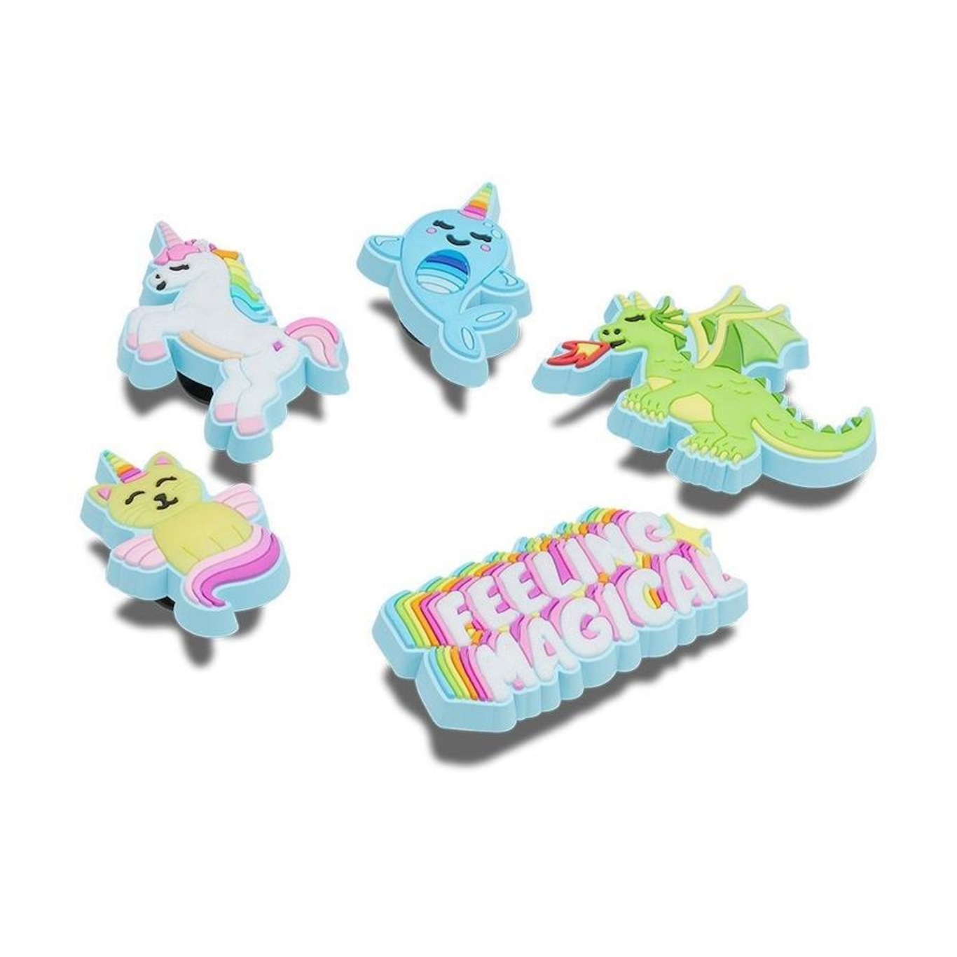 Kit Jibbitz? Crocs Feeling Magical com 5 Peças - Foto 2