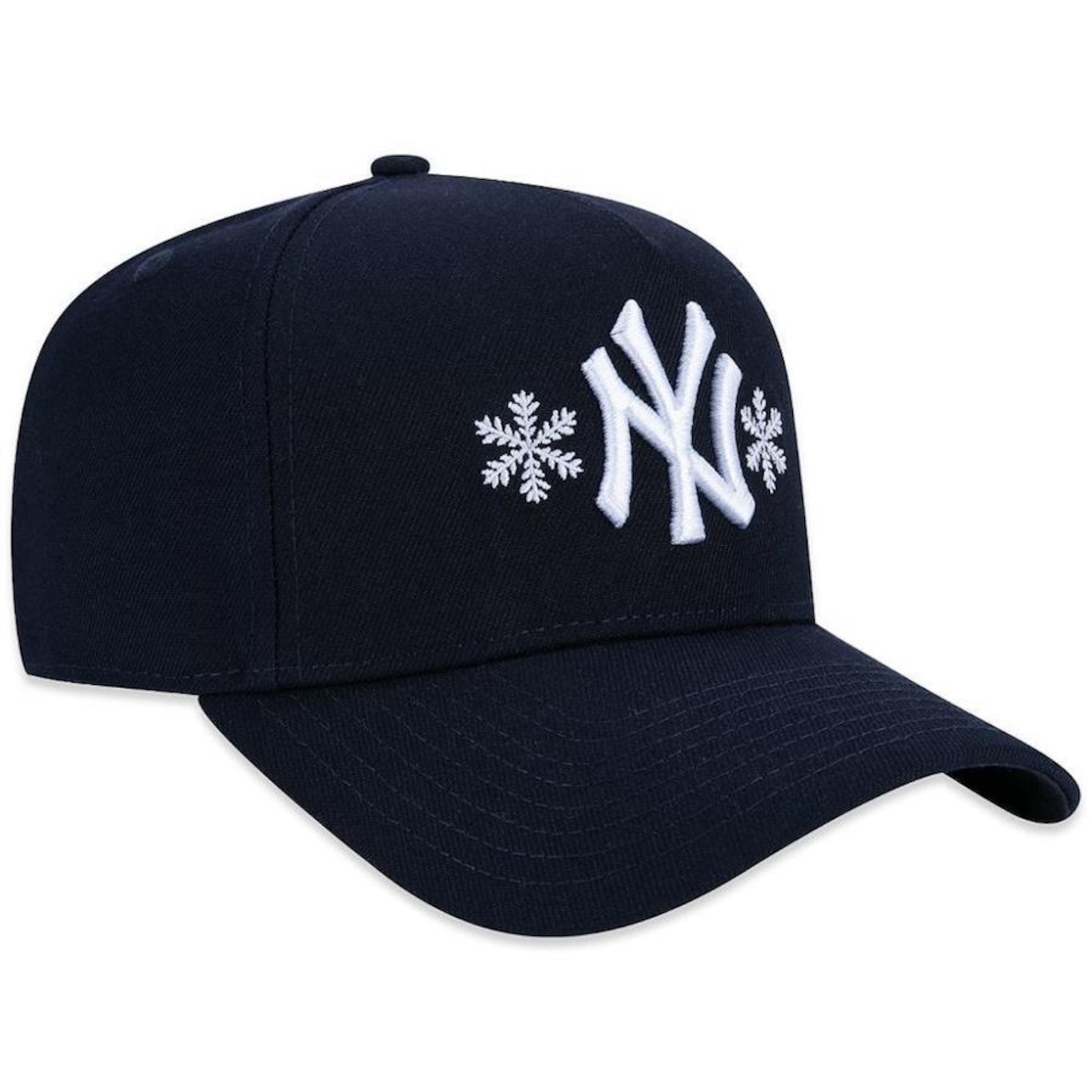 Boné Aba Curva New Era 940 A-Frame New York Yankees Action Winter - Snapback - Adulto - Foto 4