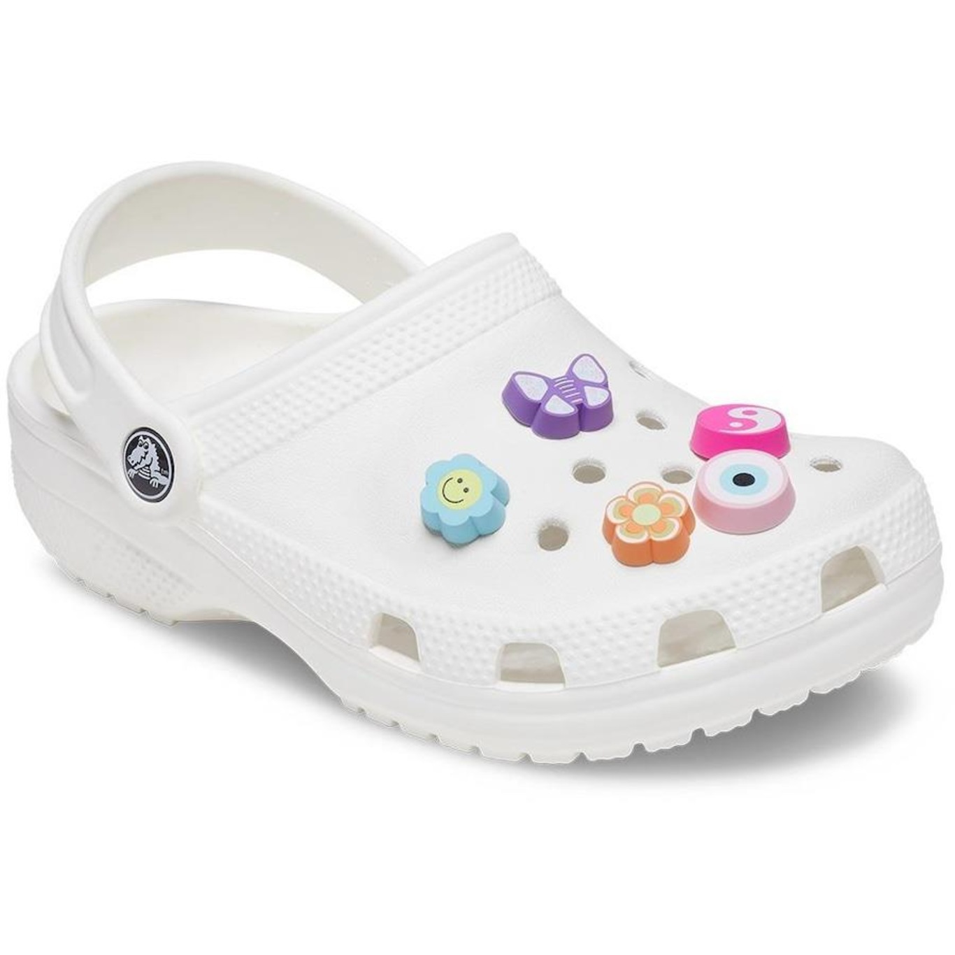 Kit Jibbitz? Crocs Borracha Nostálgica Girly com 5 Peças - Foto 3