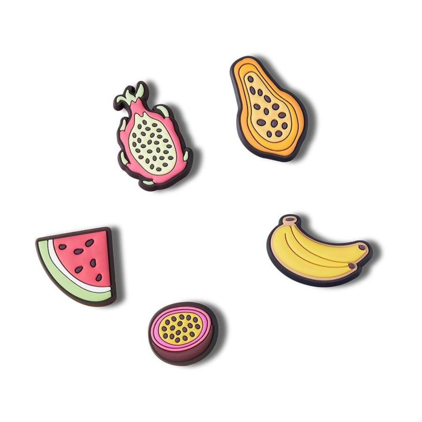 Kit Jibbitz? Crocs Frutas Tropicais com 5 Peças - Foto 1