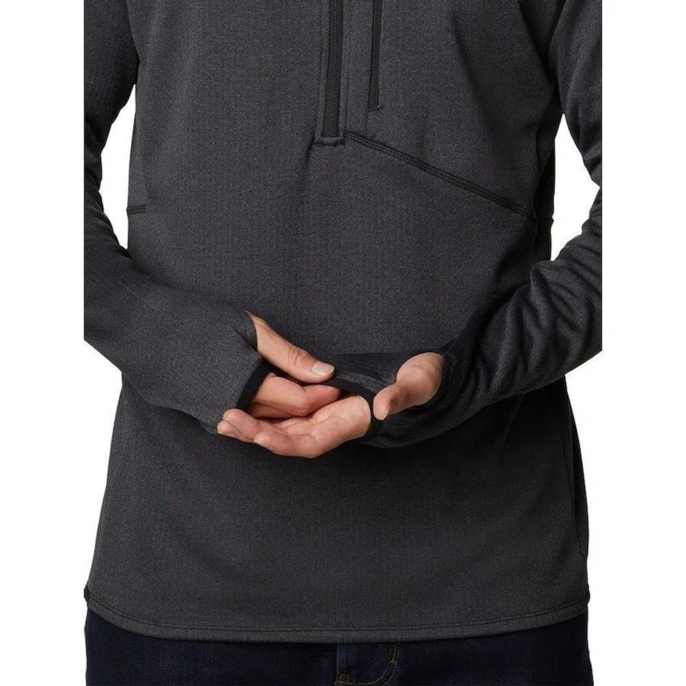 Blusão Columbia Park View Fleece Half Zip - Masculino - Foto 4