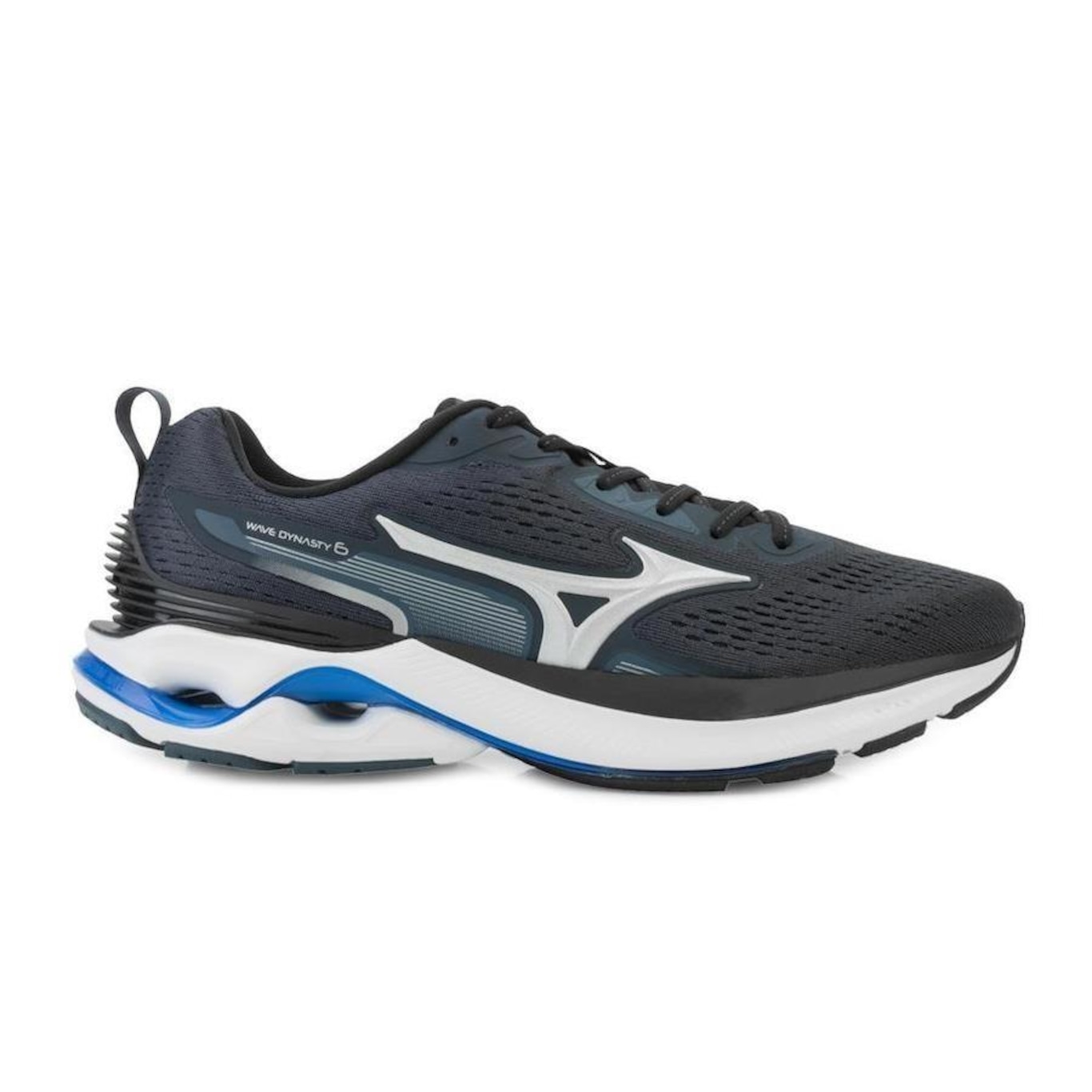 Kit Tênis Mizuno Wave Dynasty 6 + Meia - Masculino - Foto 2