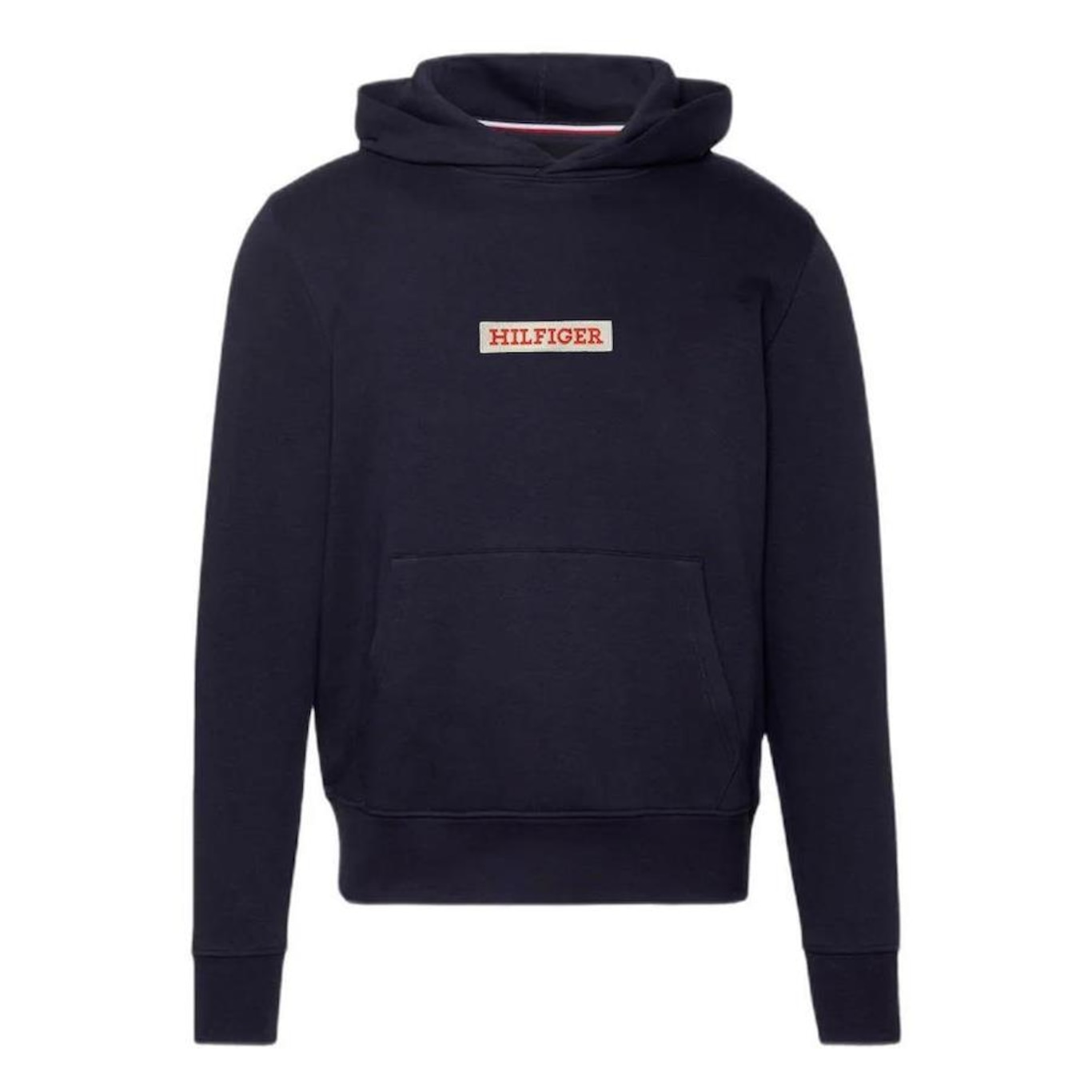 Moletom Canguru Tommy Hilfiger Monotype Box Hoody Marinho - Foto 1