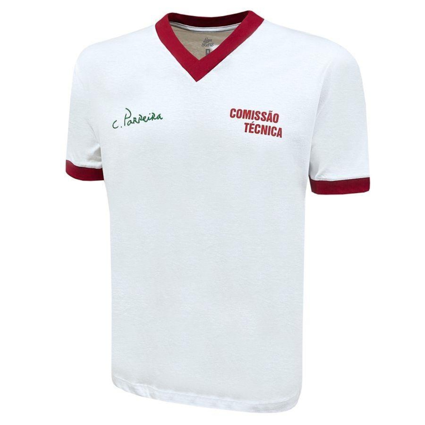 Camisa do Fluminense Parreira 1984 Liga Retrô - Masculina - Foto 2