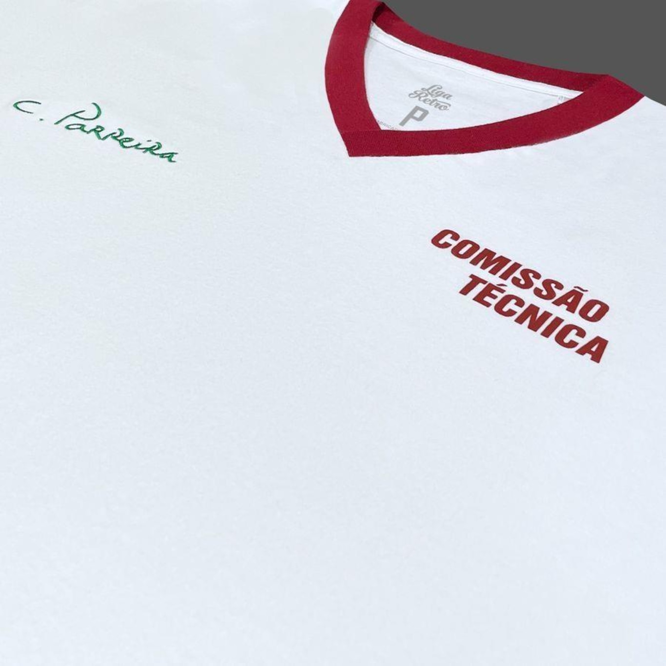 Camisa do Fluminense Parreira 1984 Liga Retrô - Masculina - Foto 4