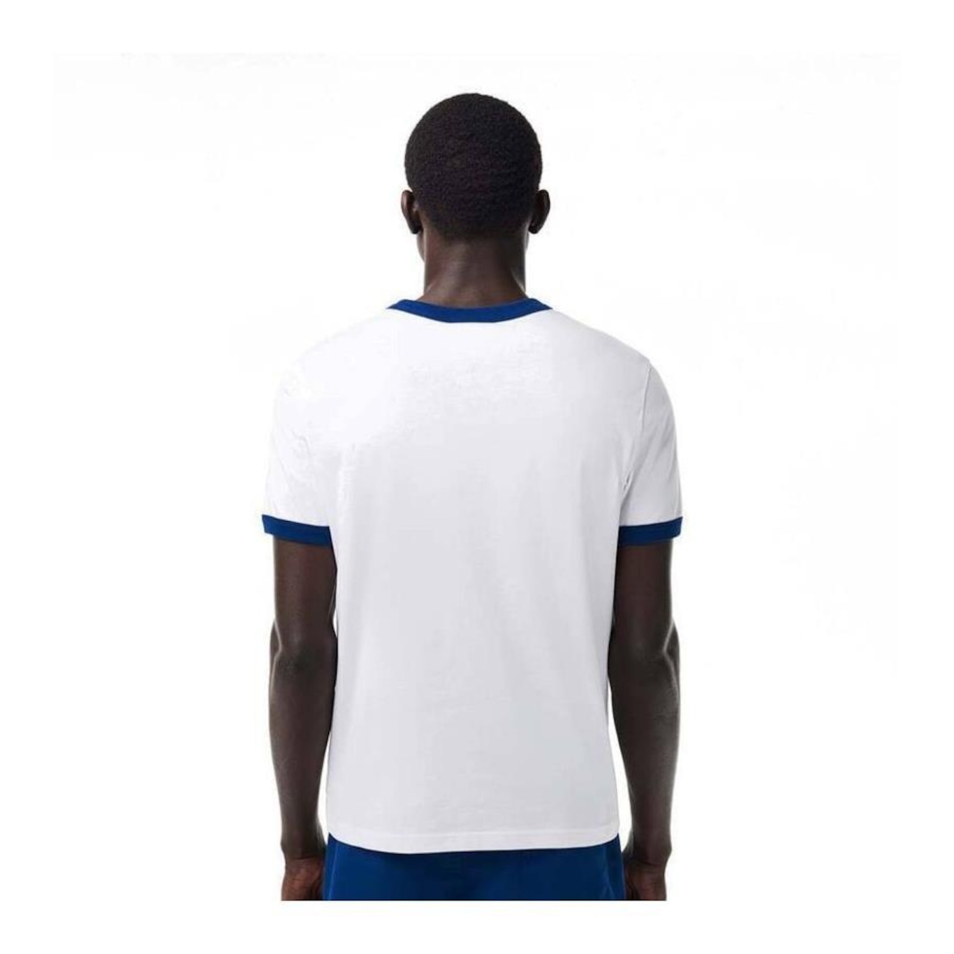 Camiseta Lacoste Retrô Logo - Masculina - Foto 2