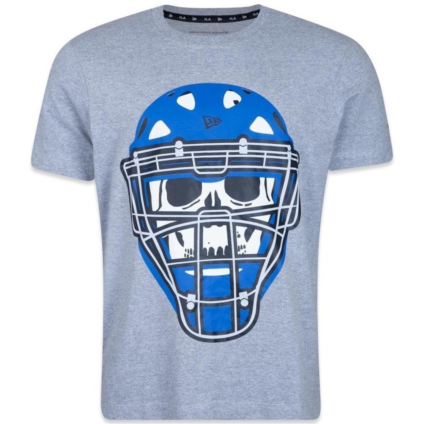 Camiseta New Era Collab Alexandre Herchcovitch Helmet - Masculina - Foto 1