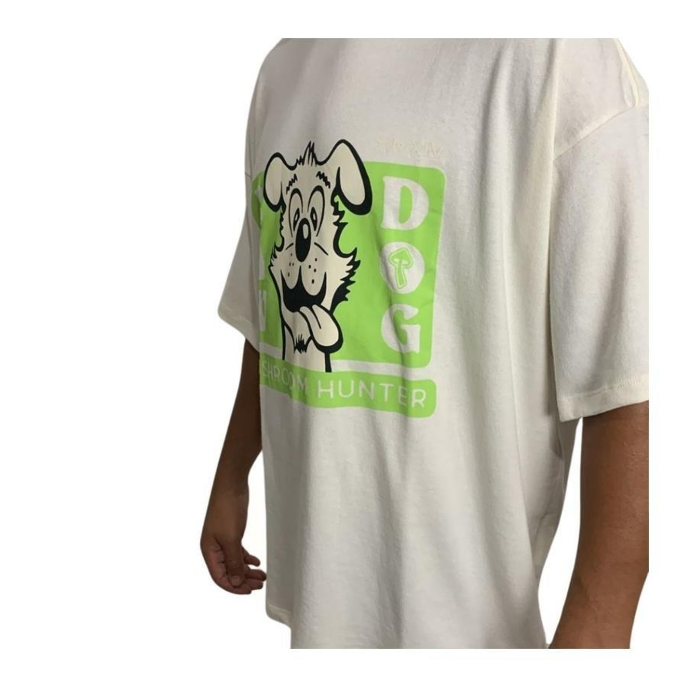 Camiseta Baw Over Dog Mushroom - Unissex - Foto 2