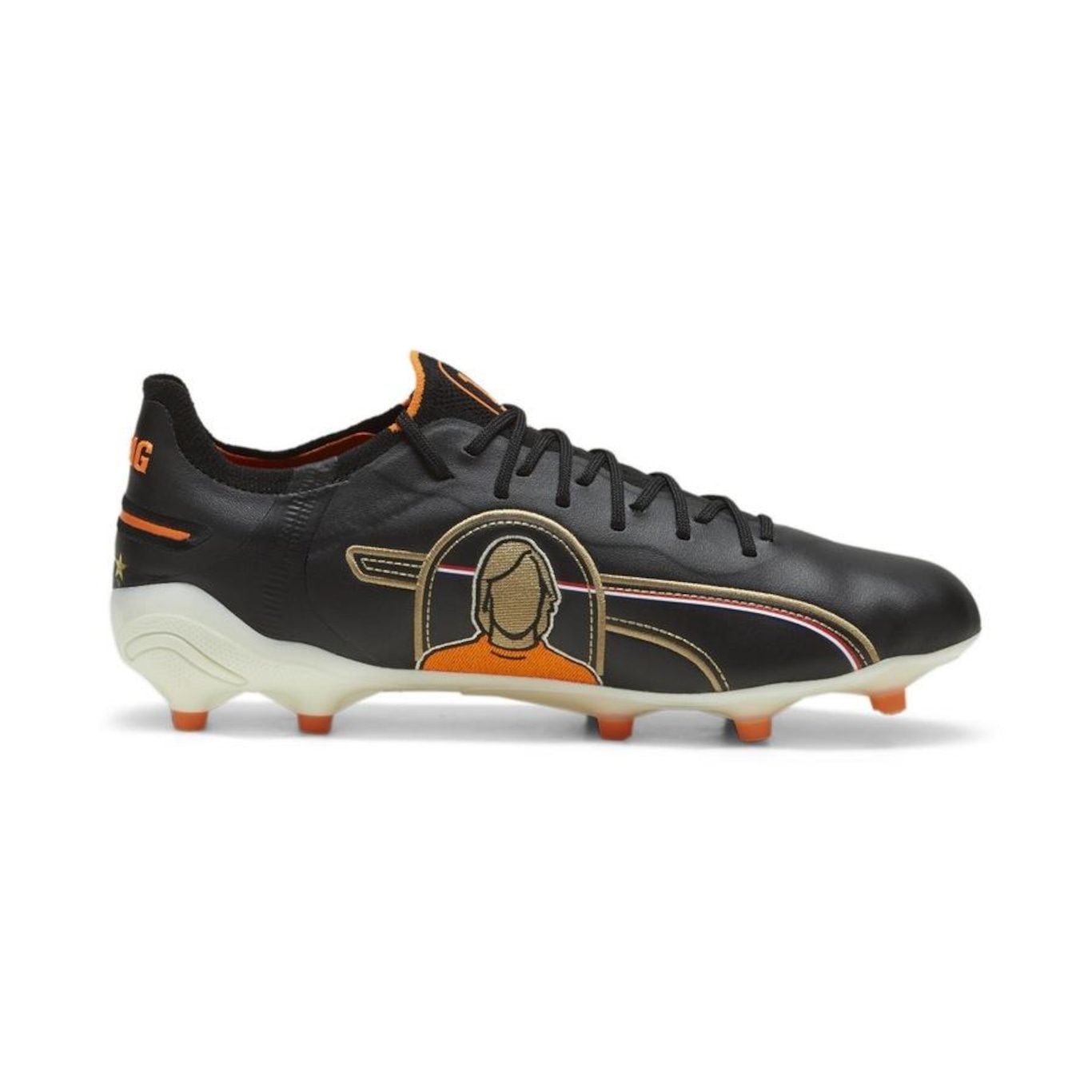 Chuteira de Campo Puma King Ultimate Cruyff - Adulto - Foto 5