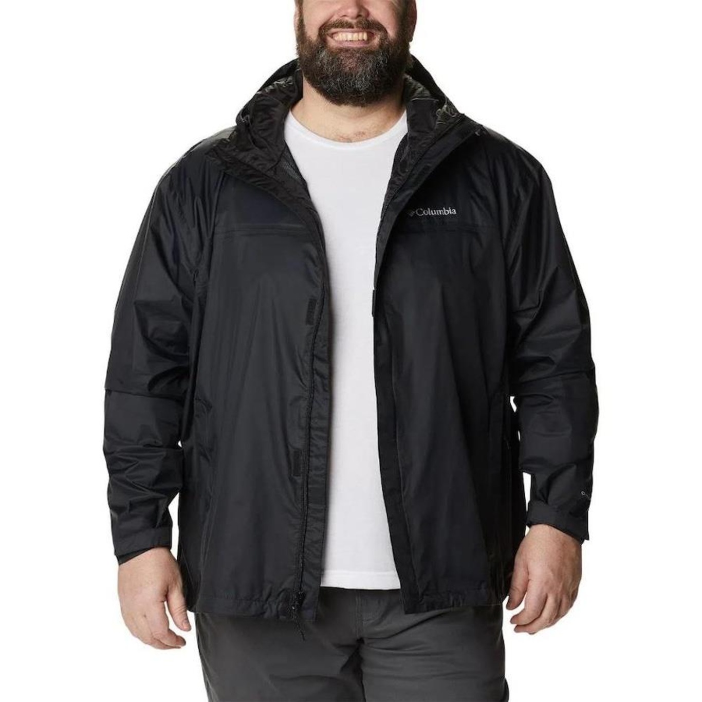 Jaqueta com Capuz Columbia Masculina Watertight II Plus Size - Masculina - Foto 4