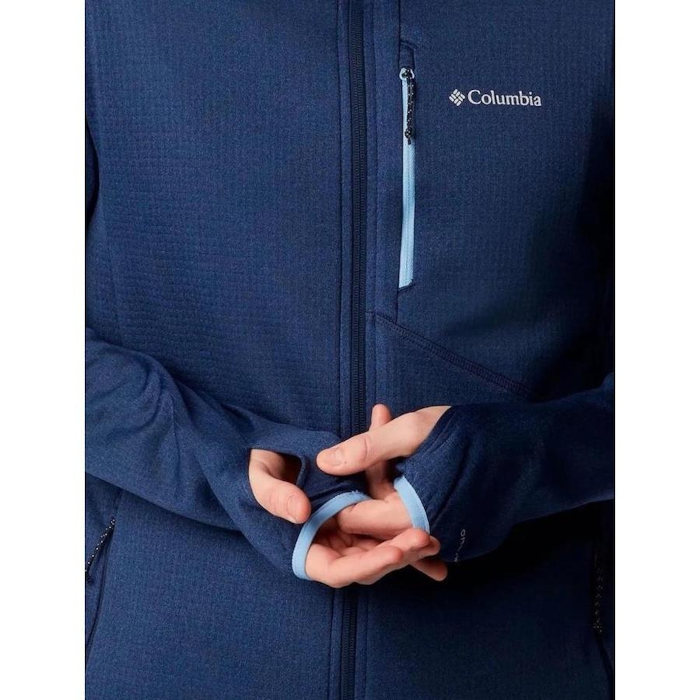 Jaqueta sem Capuz Columbia Park View Fleece - Masculina - Foto 5