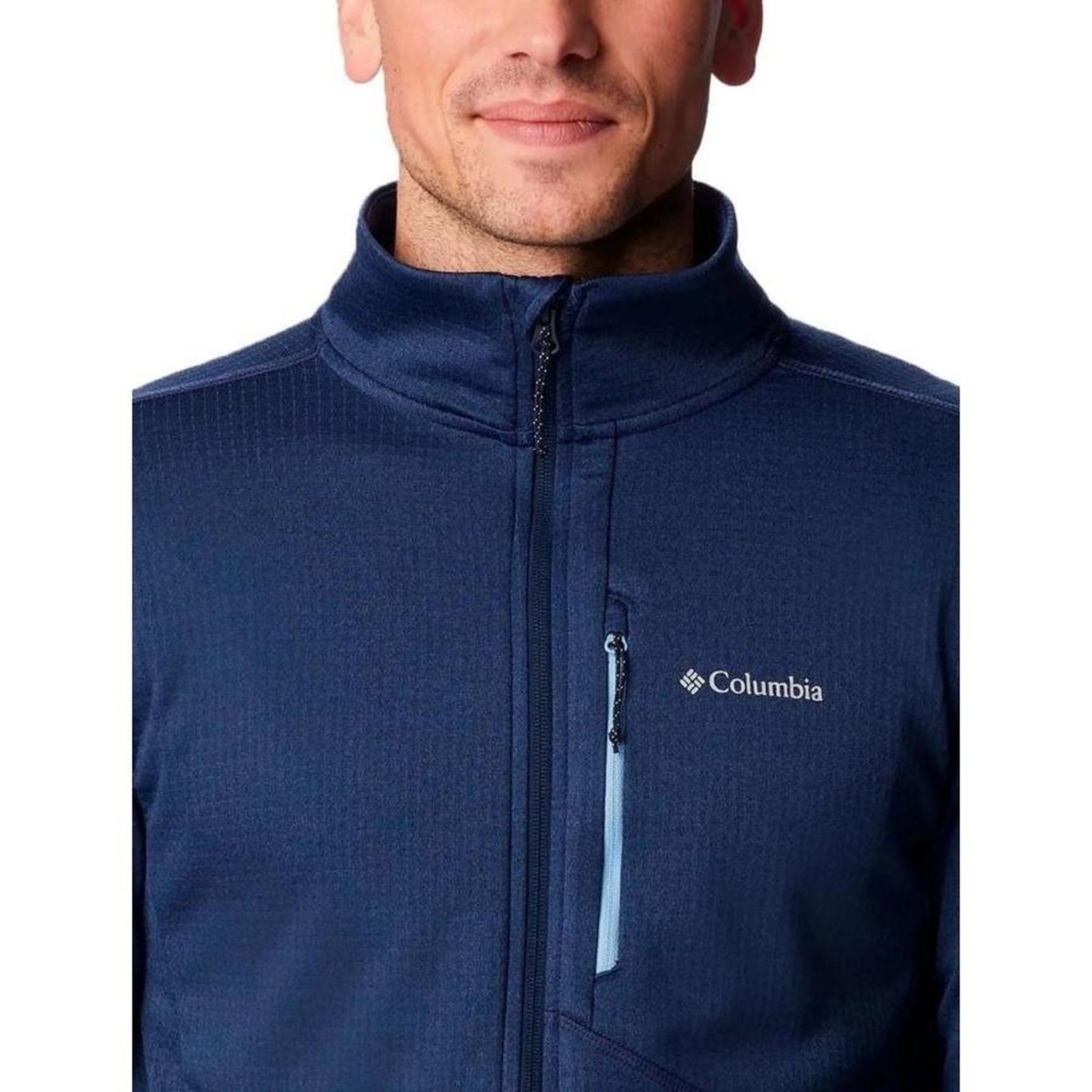 Jaqueta sem Capuz Columbia Park View Fleece - Masculina - Foto 6