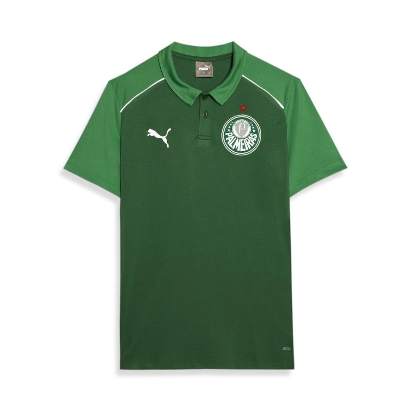 Camisa Polo do Palmeiras 2024 Casual Puma - Masculina - Foto 1