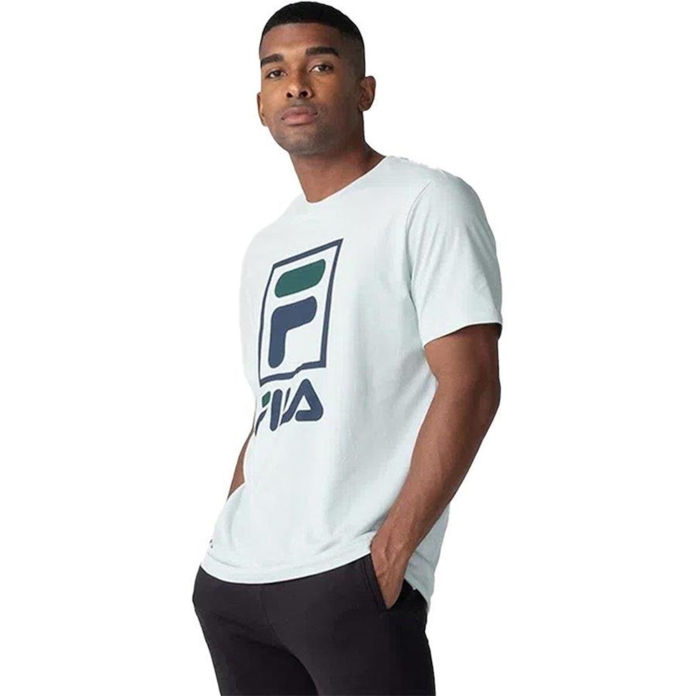 Camiseta Fila Stack New Masculina - Foto 1