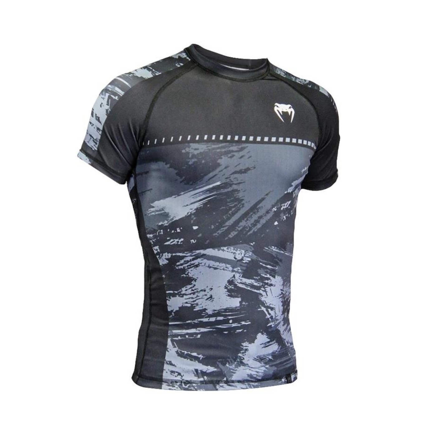 Rashguard Venum Camo Vulkan Performance Black - Foto 2