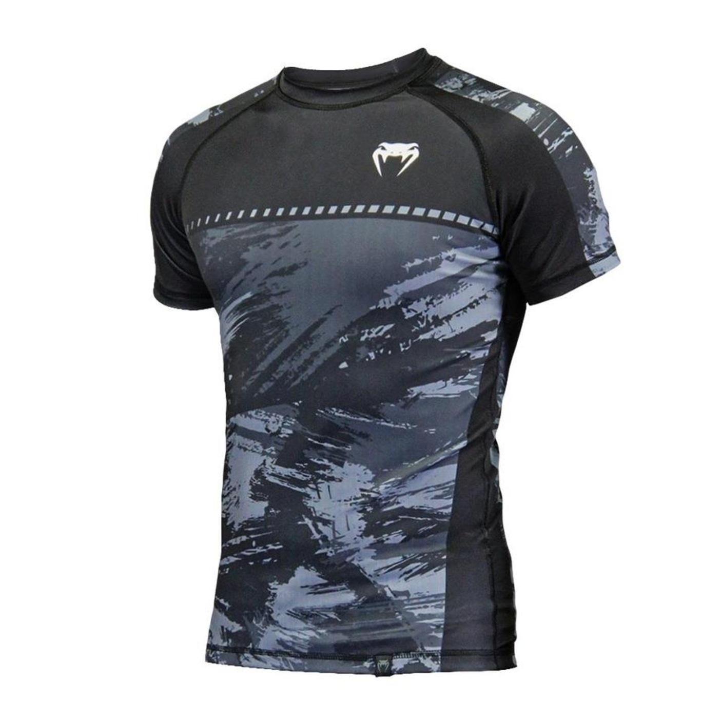 Rashguard Venum Camo Vulkan Performance Black - Foto 3