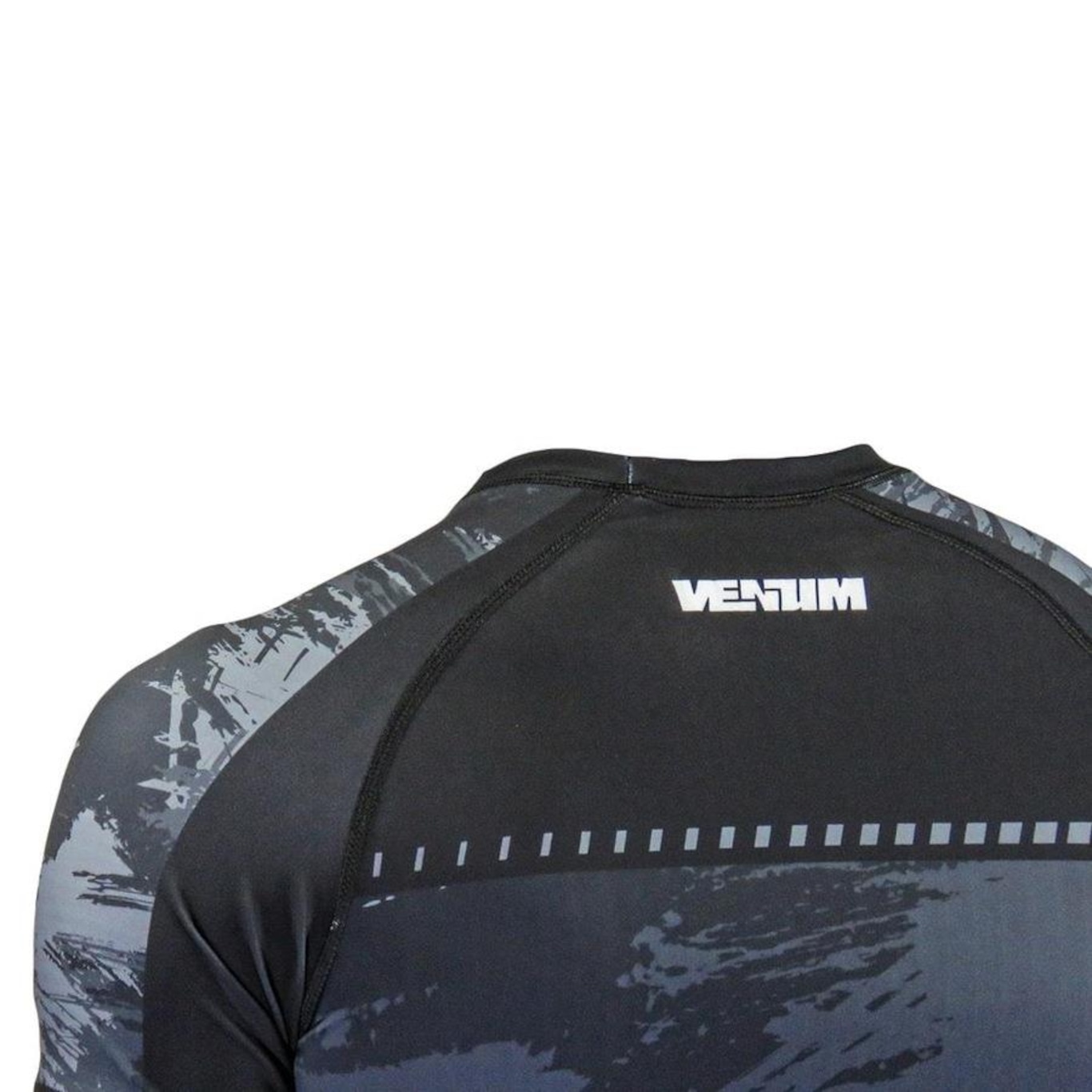 Rashguard Venum Camo Vulkan Performance Black - Foto 5