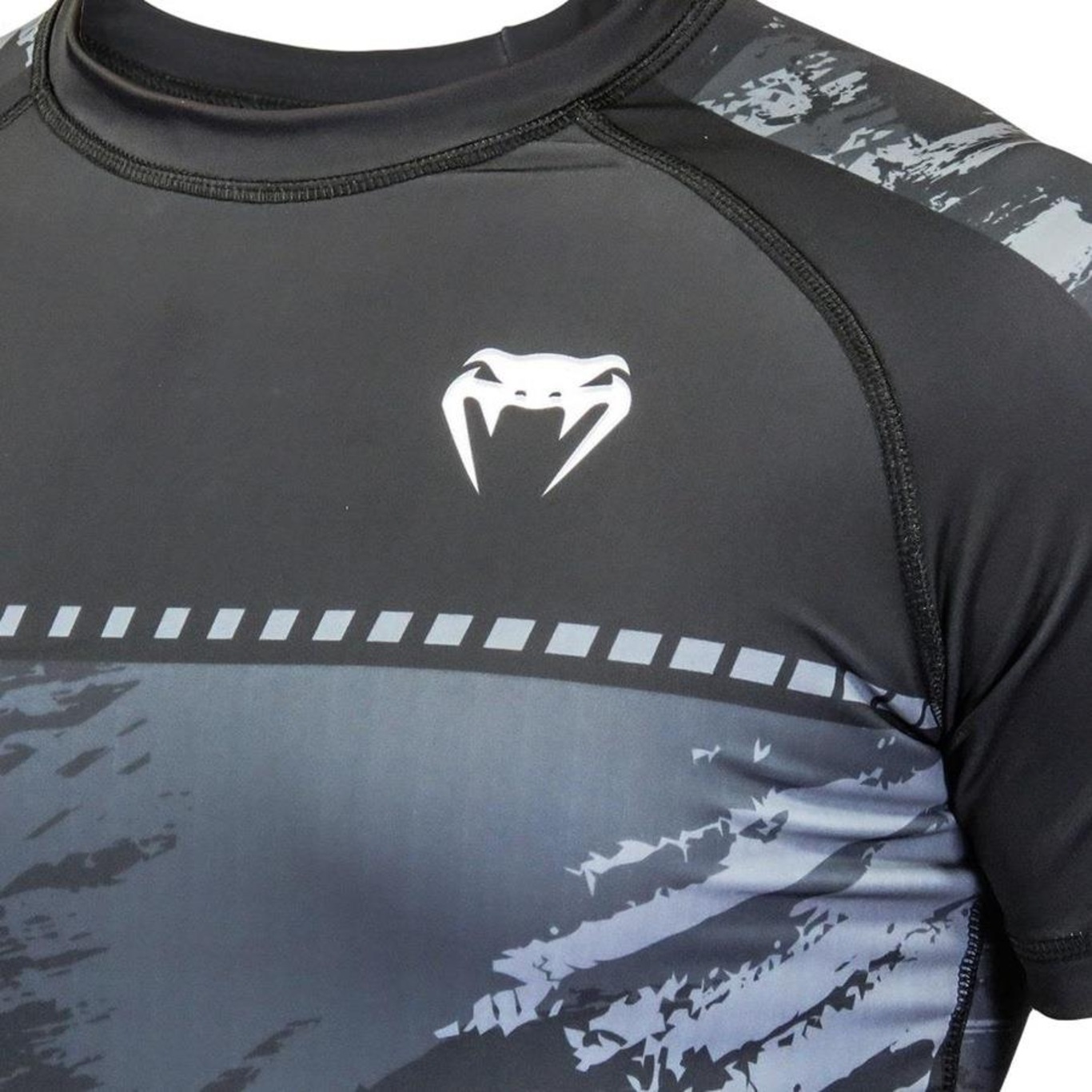 Rashguard Venum Camo Vulkan Performance Black - Foto 6