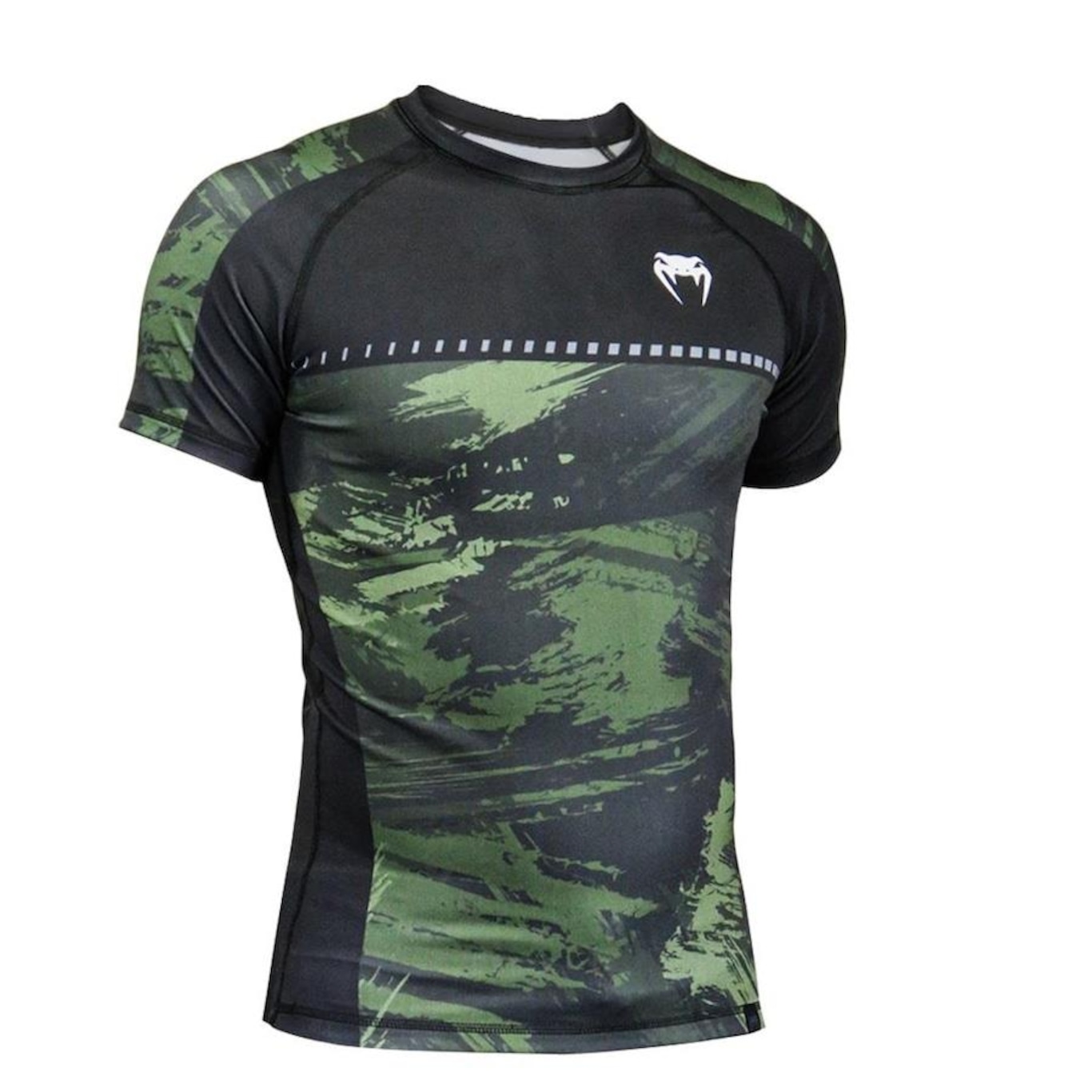 Rashguard Venum Camo Vulkan Performance Moss - Foto 2