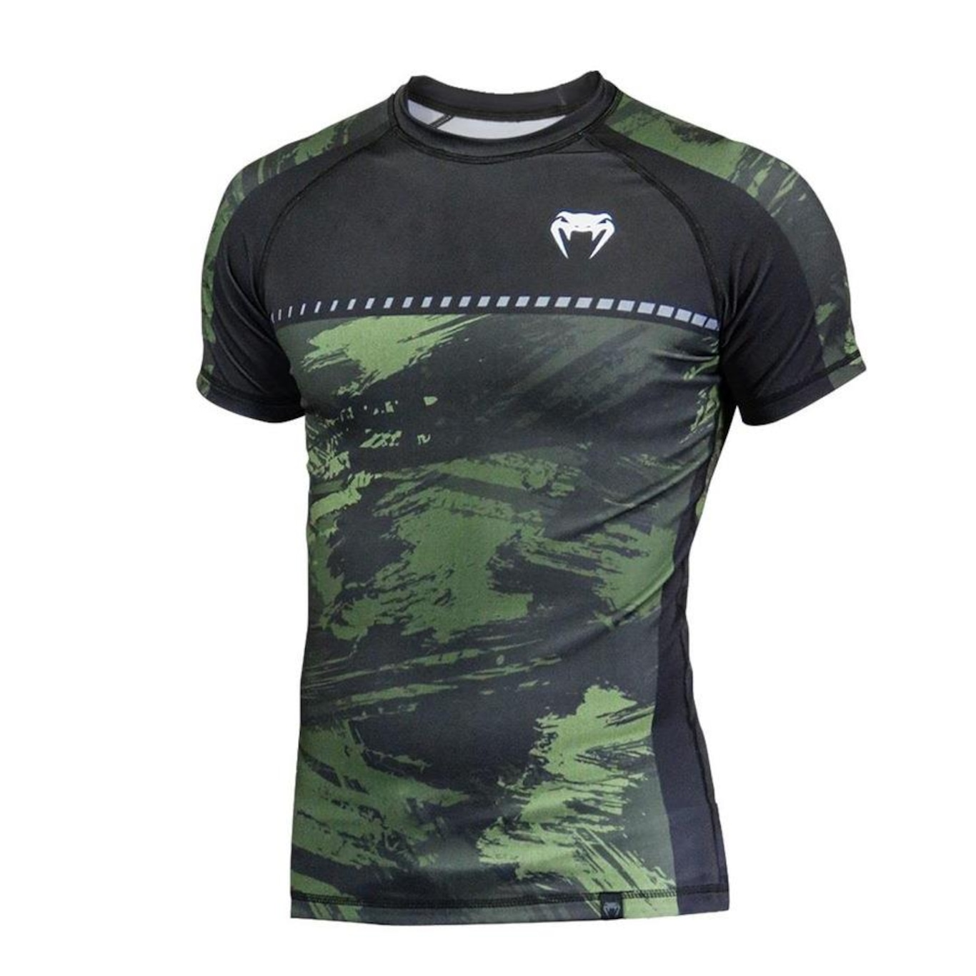 Rashguard Venum Camo Vulkan Performance Moss - Foto 3