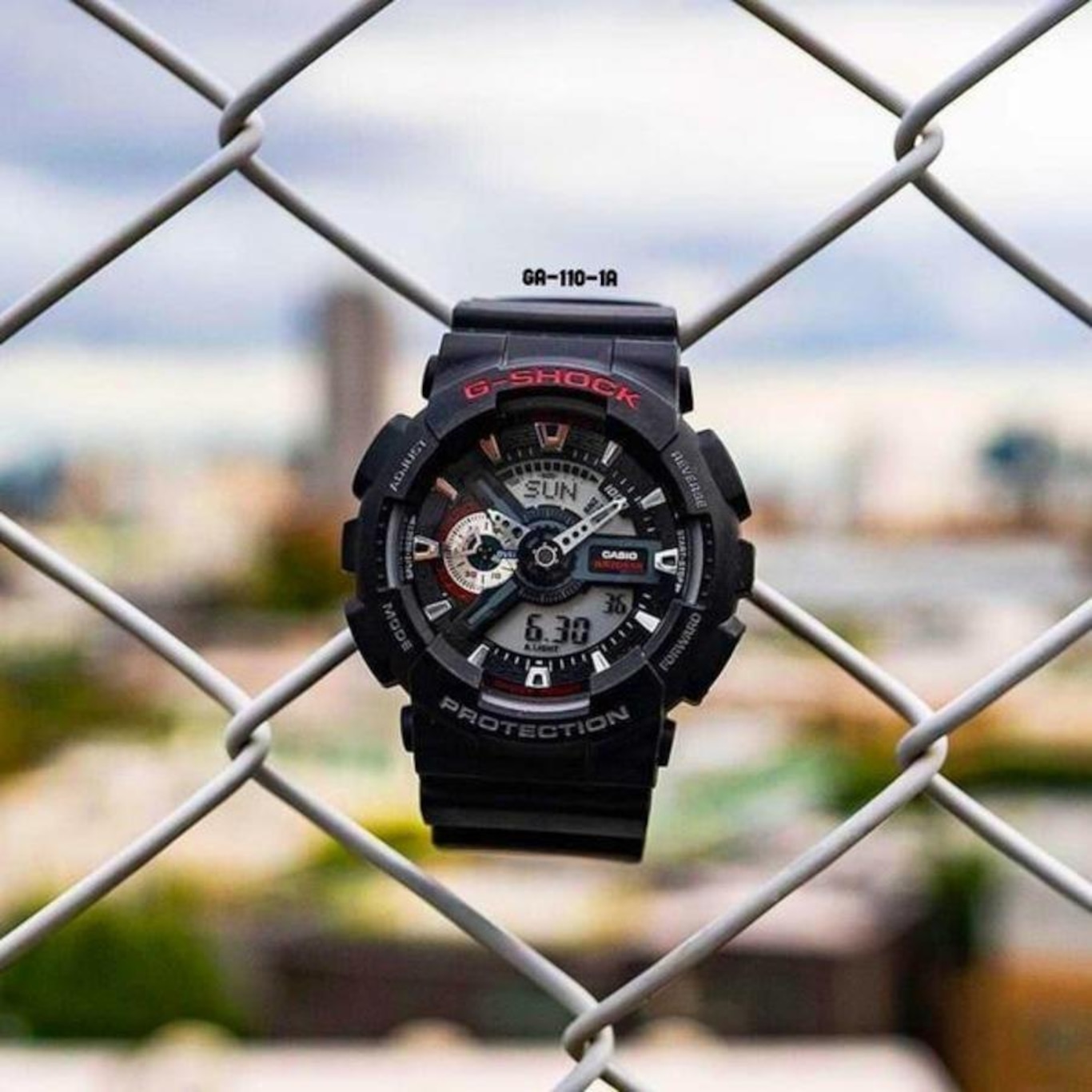 Relógio Casio G-Shock Ga-110-1Adr - Masculino - G-Shock Ga-110 - Foto 4