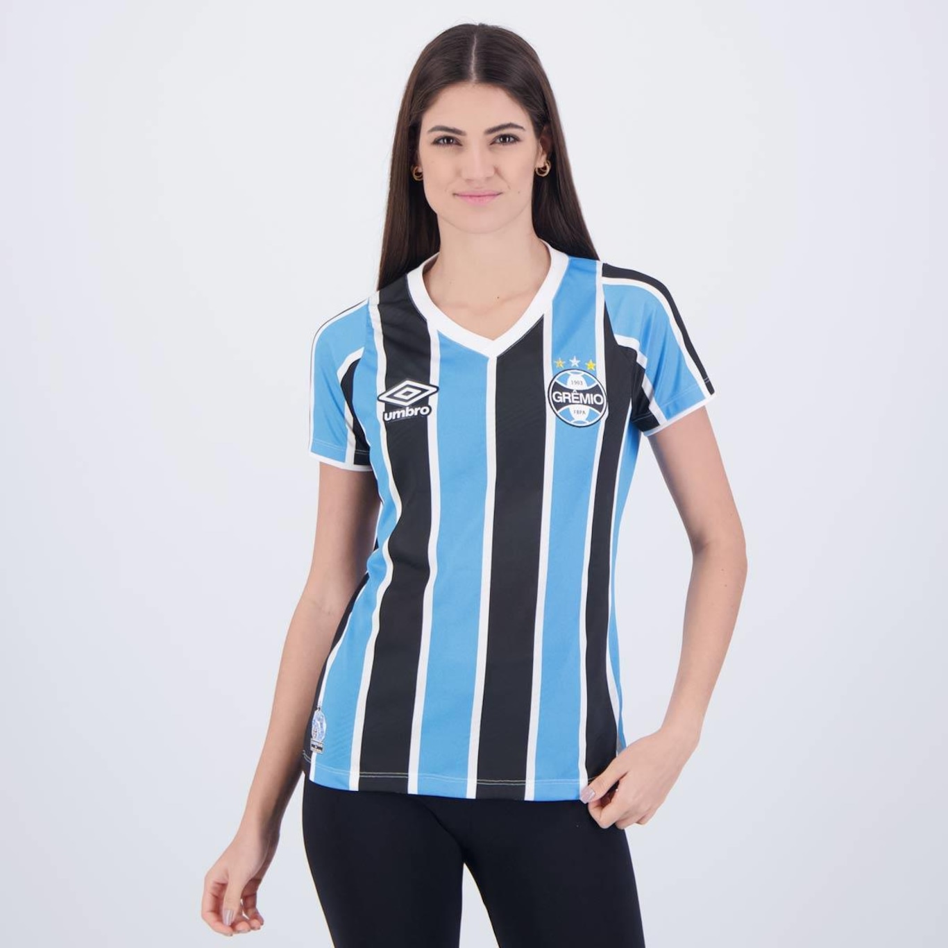 Camisa Umbro Grêmio I 2024 - Feminina - Foto 1