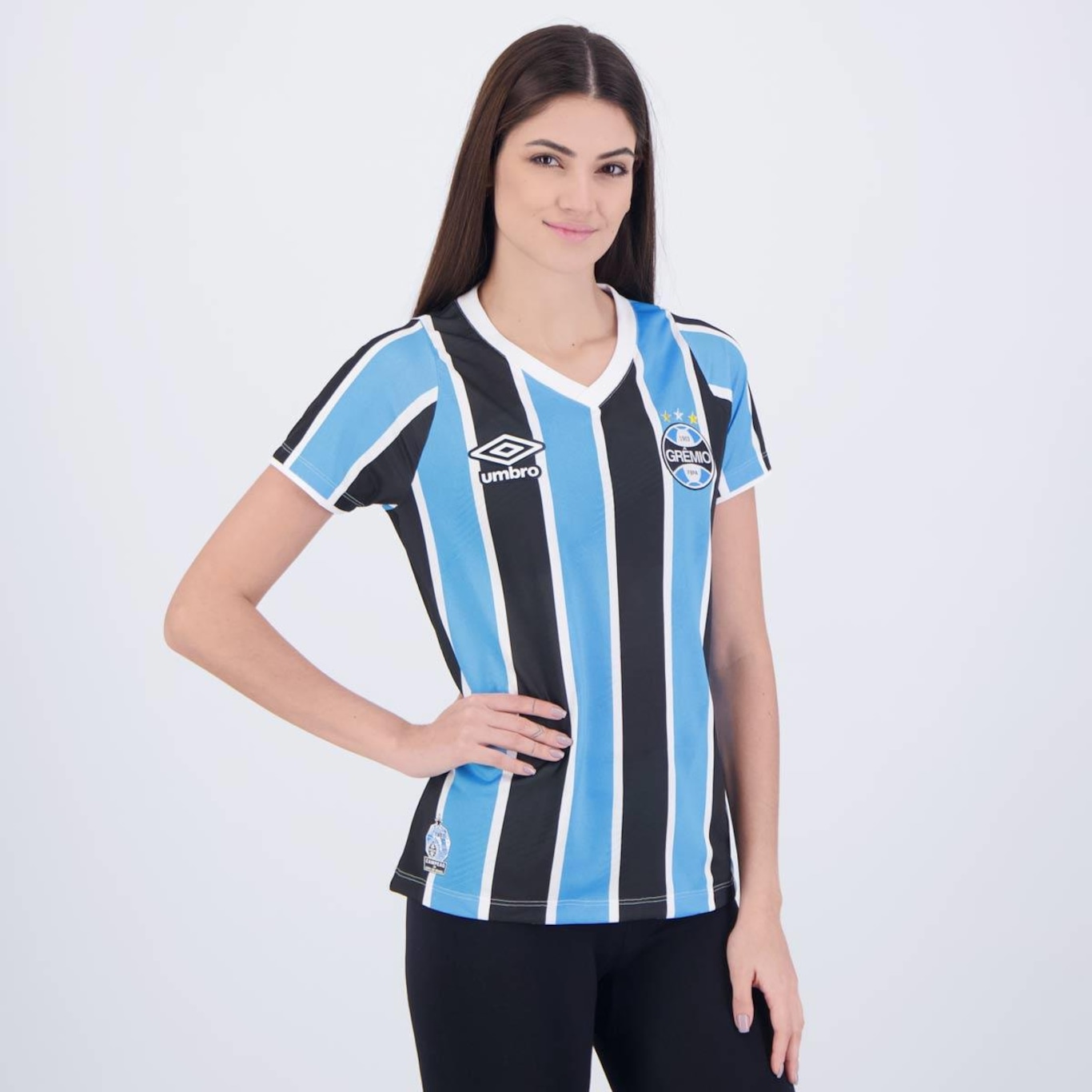 Camisa Umbro Grêmio I 2024 - Feminina - Foto 2