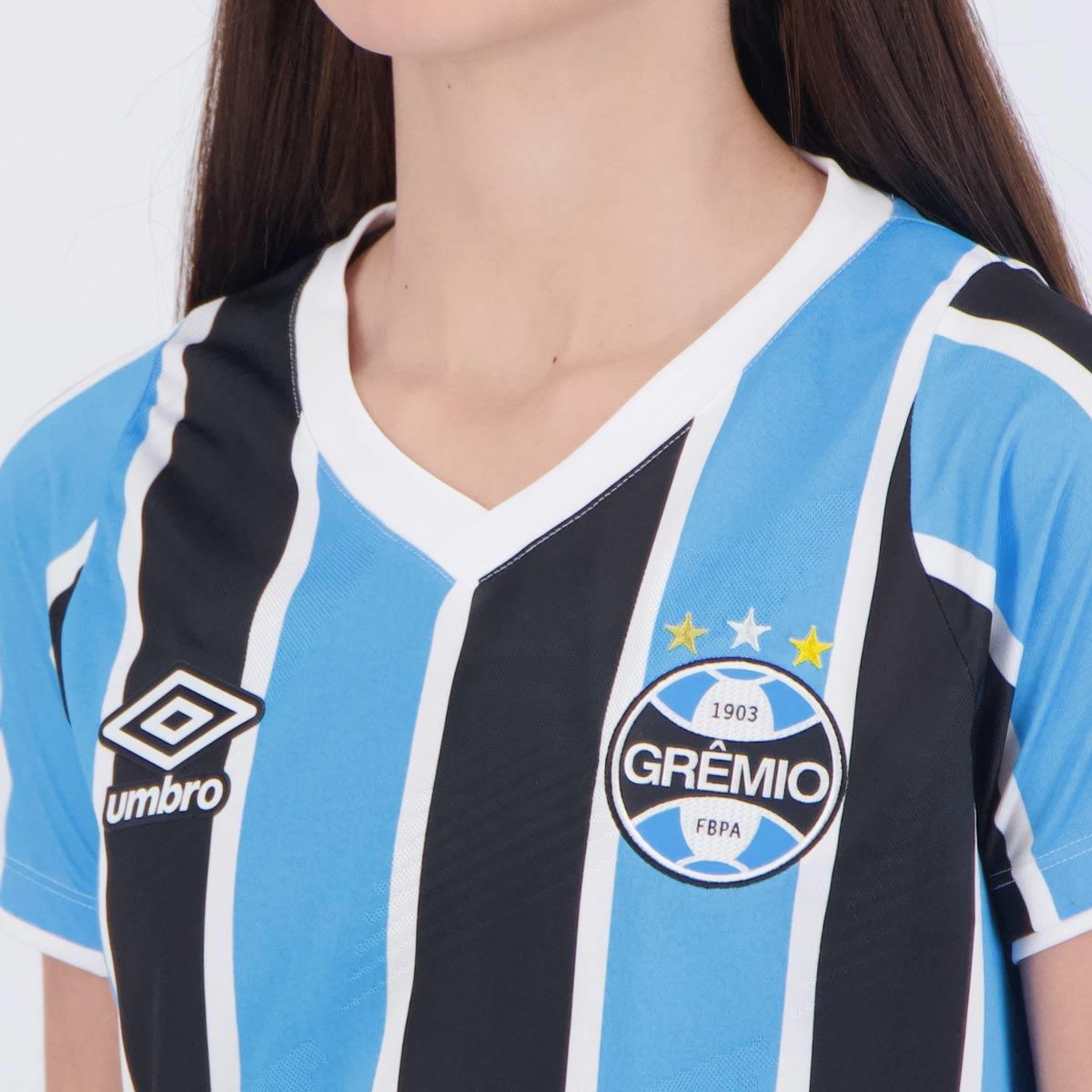 Camisa Umbro Grêmio I 2024 - Feminina - Foto 5