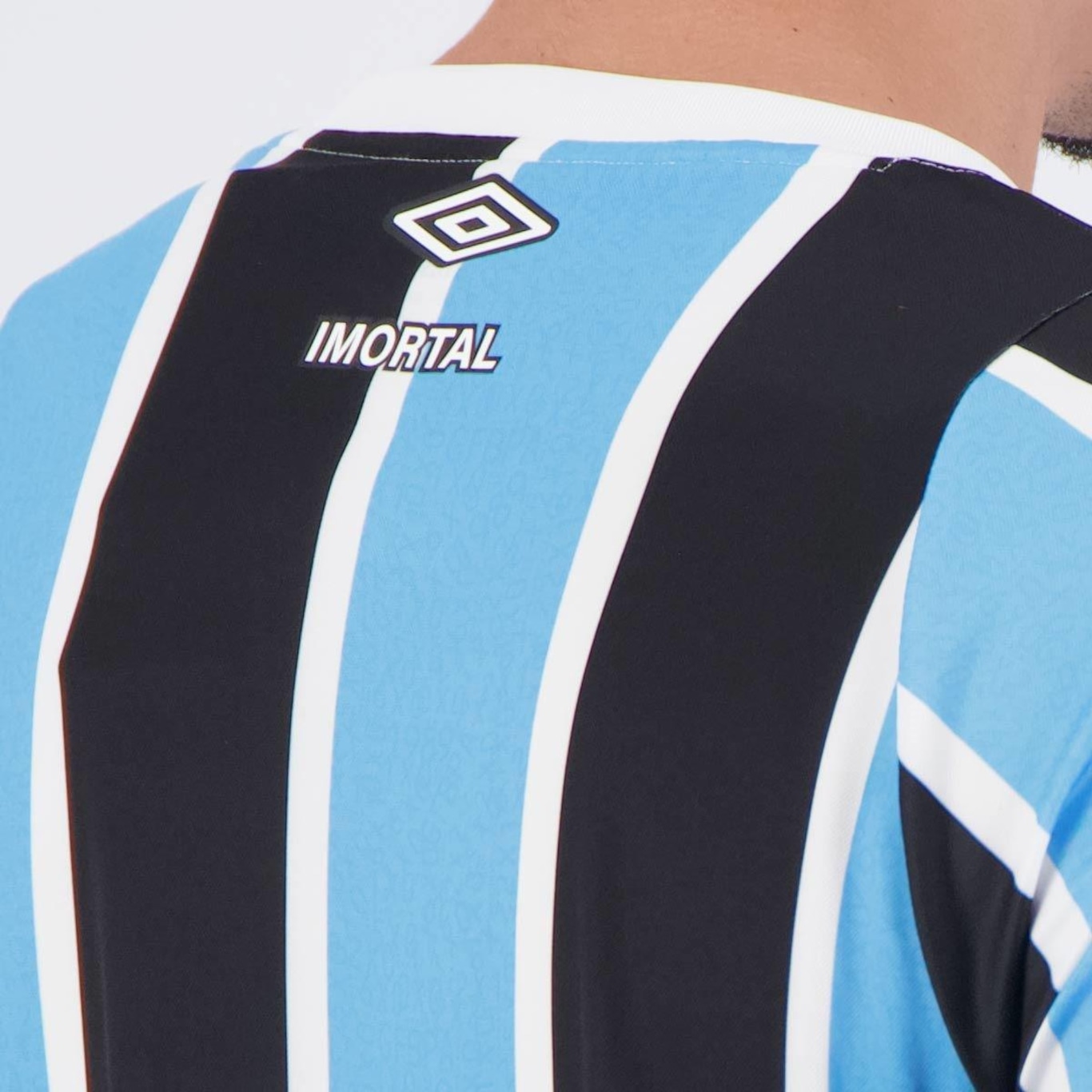 Camisa Umbro Grêmio I 2024 com Número - Masculina - Foto 6