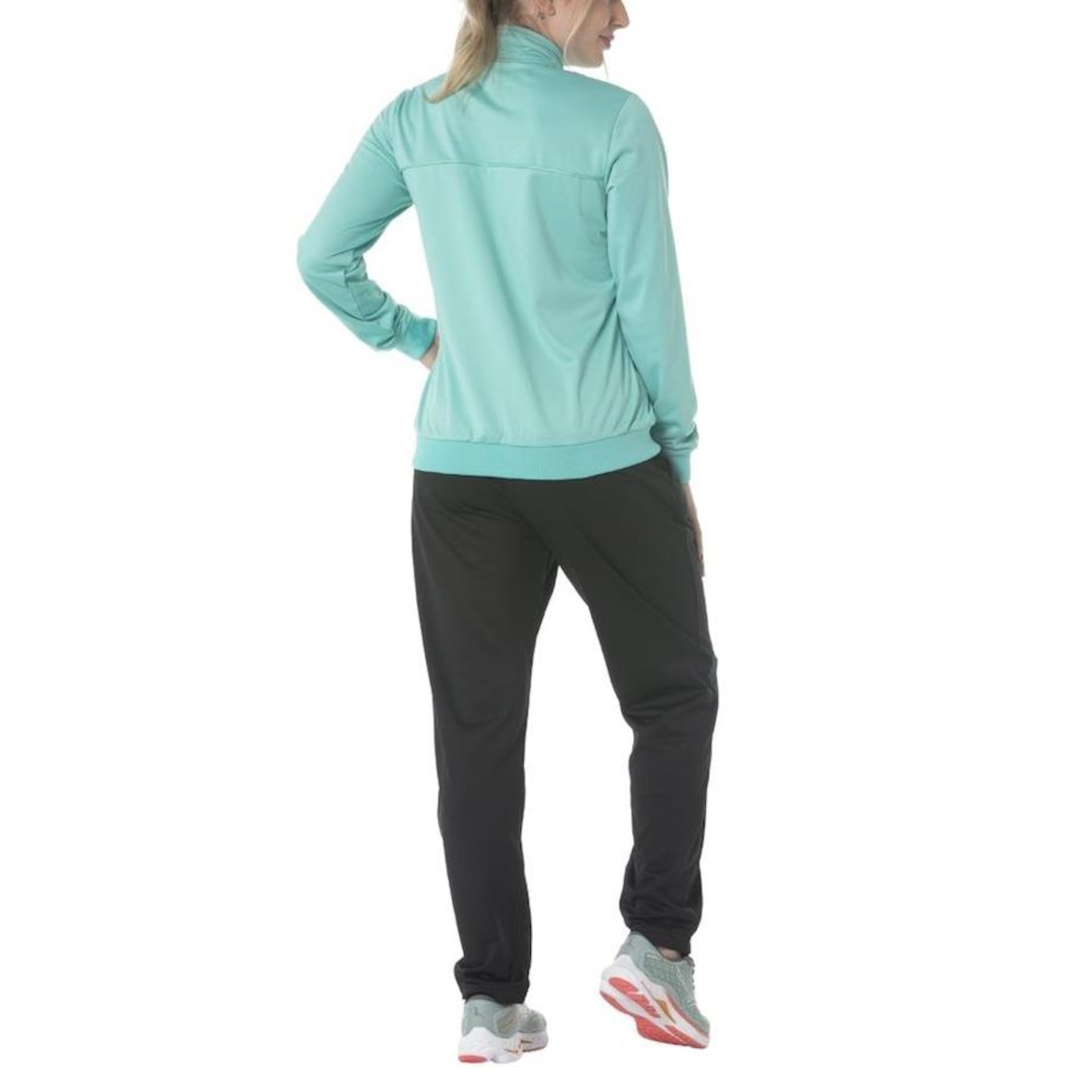 Conjunto de Agasalho Mizuno Basic Root - Feminino - Foto 2