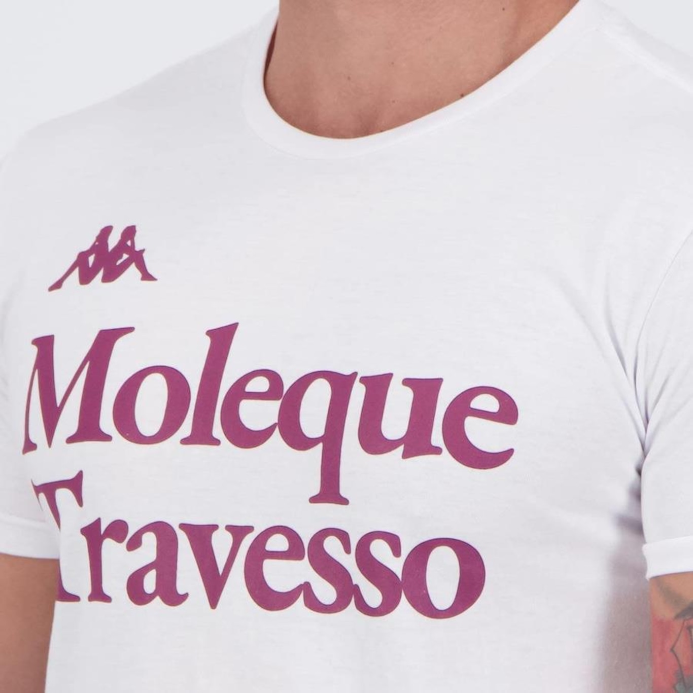 Camiseta Kappa Juventus Moleque Travesso - Masculina - Foto 5