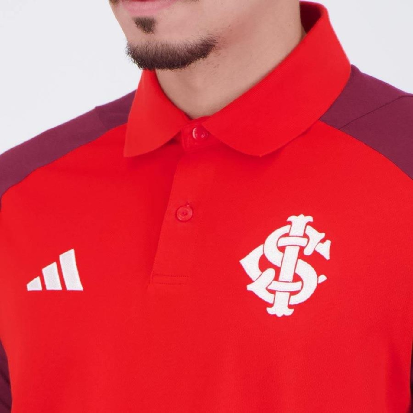 Camisa Polo adidas Internacional 2024 adidas - Masculina - Foto 5