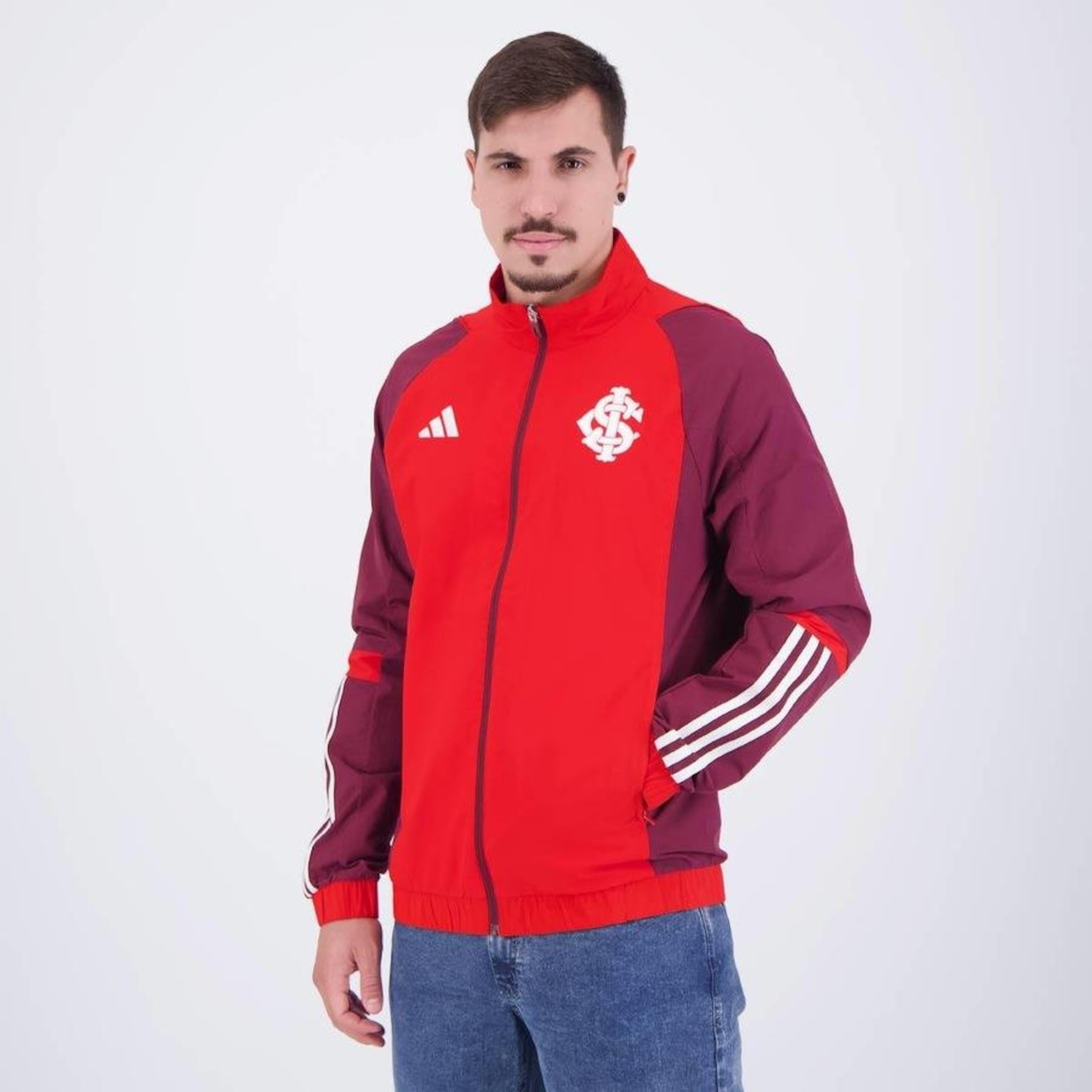 Jaqueta do Internacional 2024 Apresentação adidas - Masculina - Foto 3