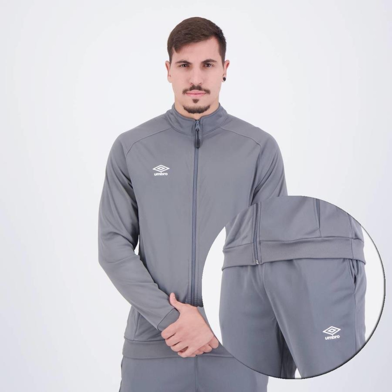 Agasalho Umbro Basic Shape Ii - Masculino - Foto 2