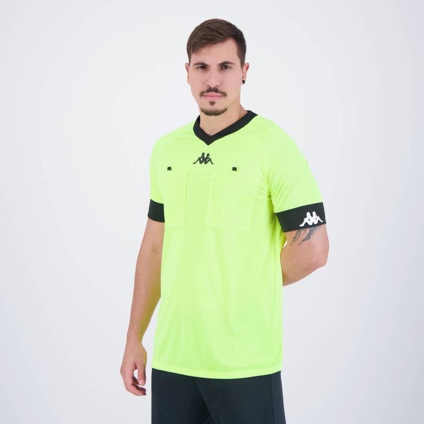 Camisa Kappa Árbitro - Masculina - Foto 3