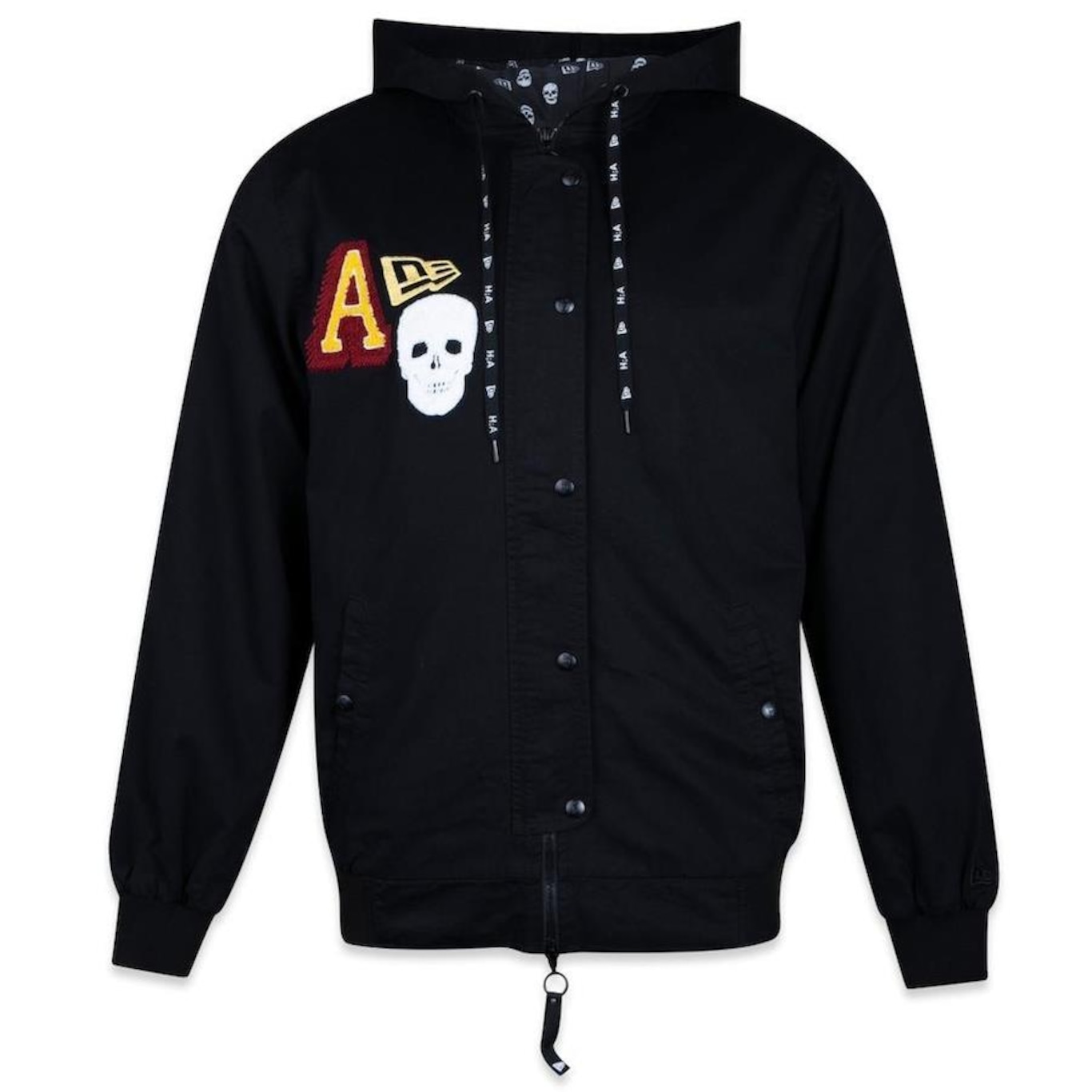 Jaqueta New Era Collab Alexandre Herchcovitch Skull - Masculina - Foto 1